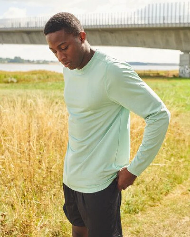 Neutral® Herren / Unisex Langarm T-Shirt Rundhals Recycled Sportshirt Unterziehshirt