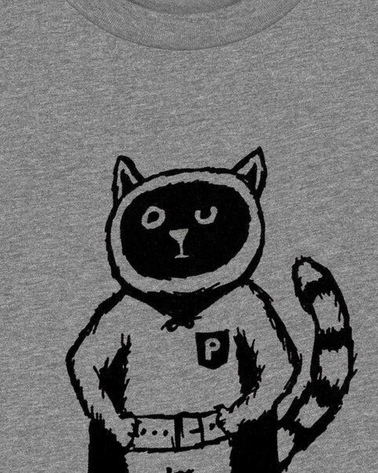 Superkater Karlo / Superheld - päfjes Fair Wear Bio Männer T-Shirt – Ansicht 3