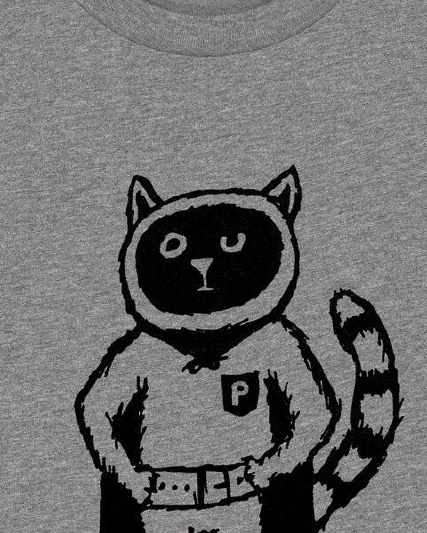 Superkater Karlo / Superheld - päfjes Fair Wear Bio Männer T-Shirt – Ansicht 3