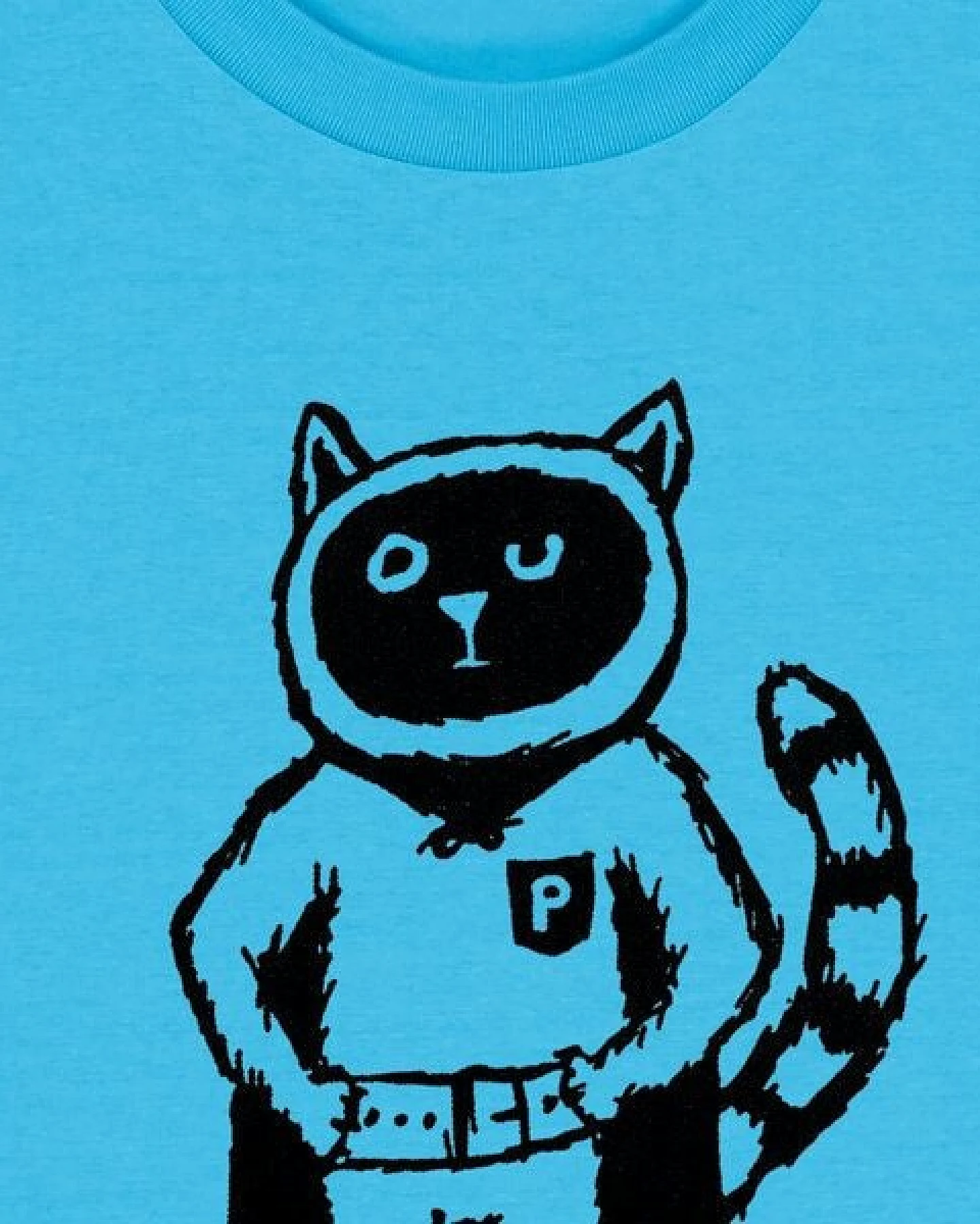 Superkater Karlo / Superheld - päfjes Fair Wear Bio Männer T-Shirt – Ansicht 4