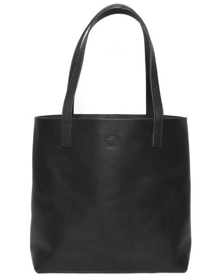 Marin et Marine Leder Shopper Éternelle
