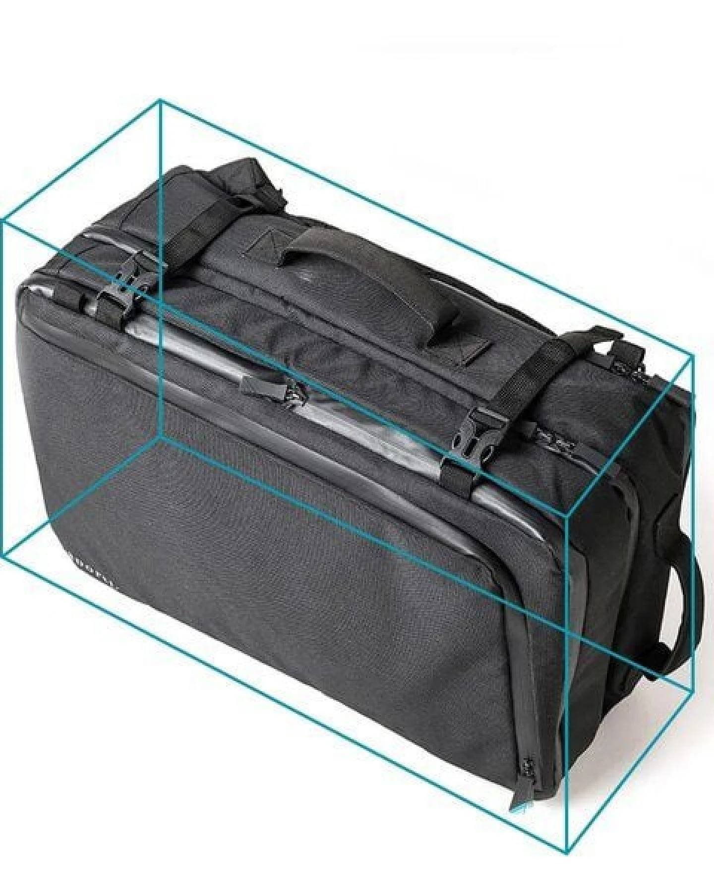 aporti Handgepäck Reiserucksack Bergamo - wasserabweisend, recycled - 45 Liter – Ansicht 3