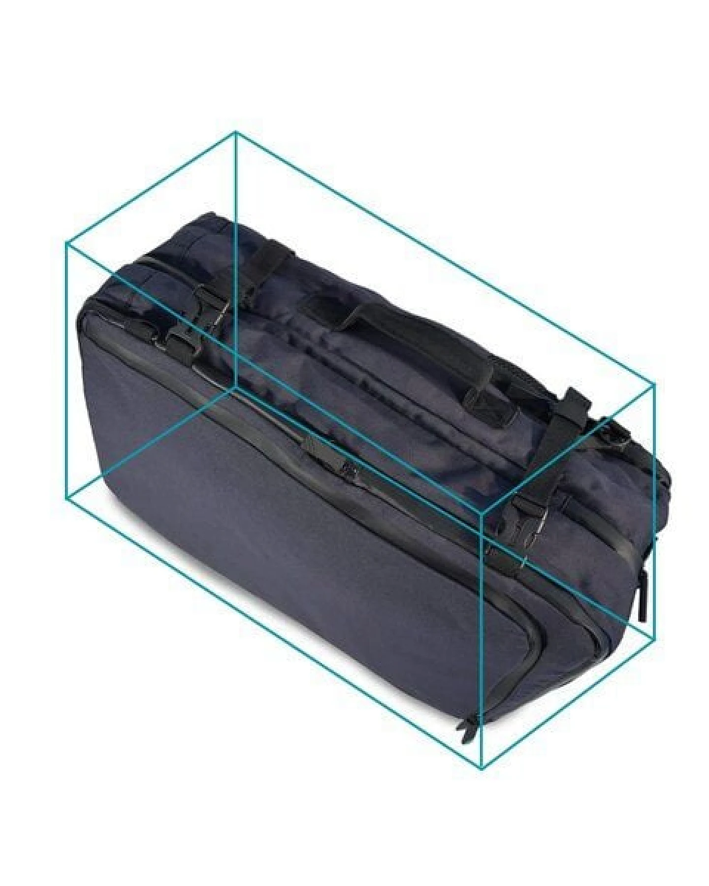 aporti Handgepäck Reiserucksack Bergamo - wasserabweisend, recycled - 45 Liter – Ansicht 4