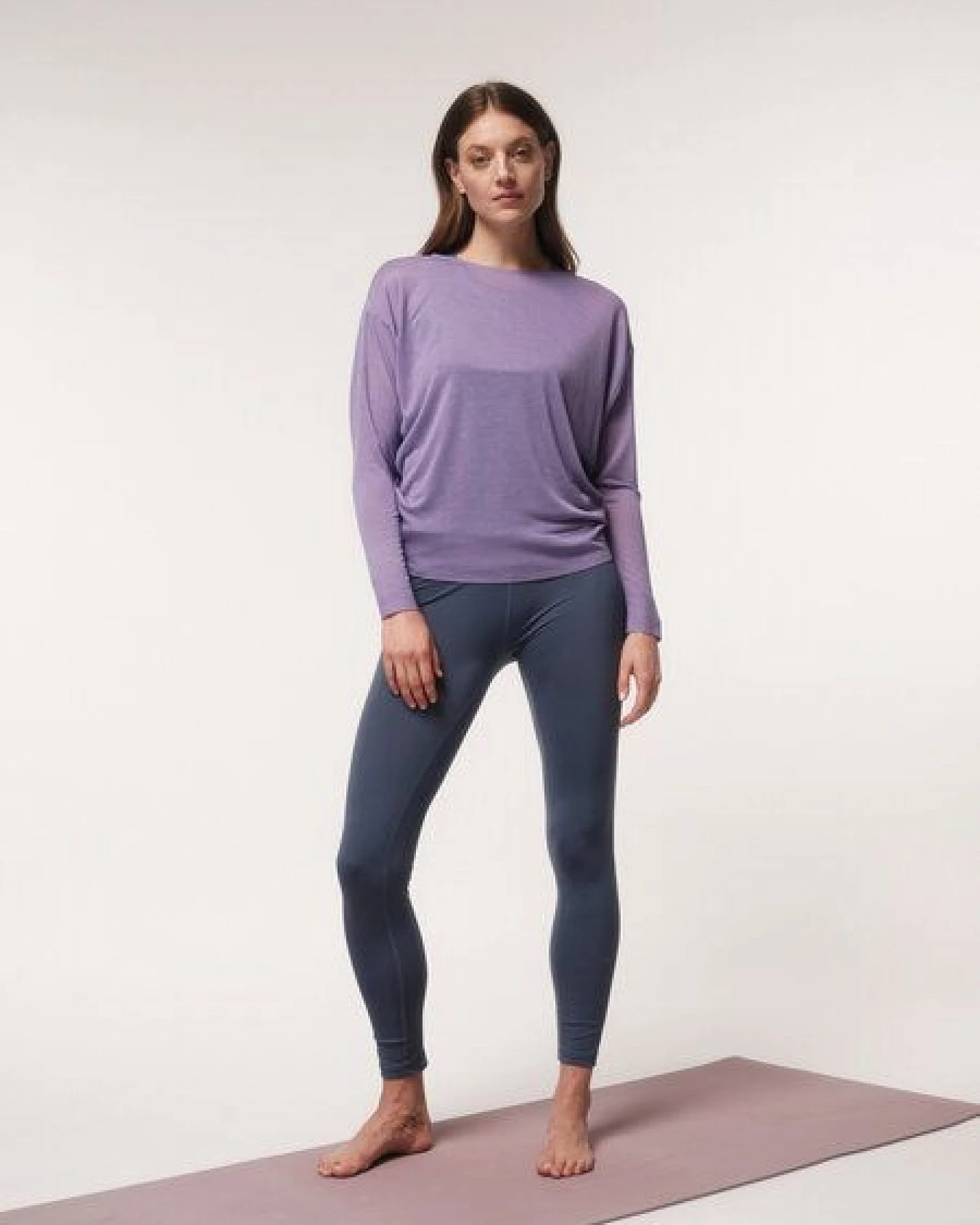 LANIUS Fledermausshirt aus TENCEL – Ansicht 2