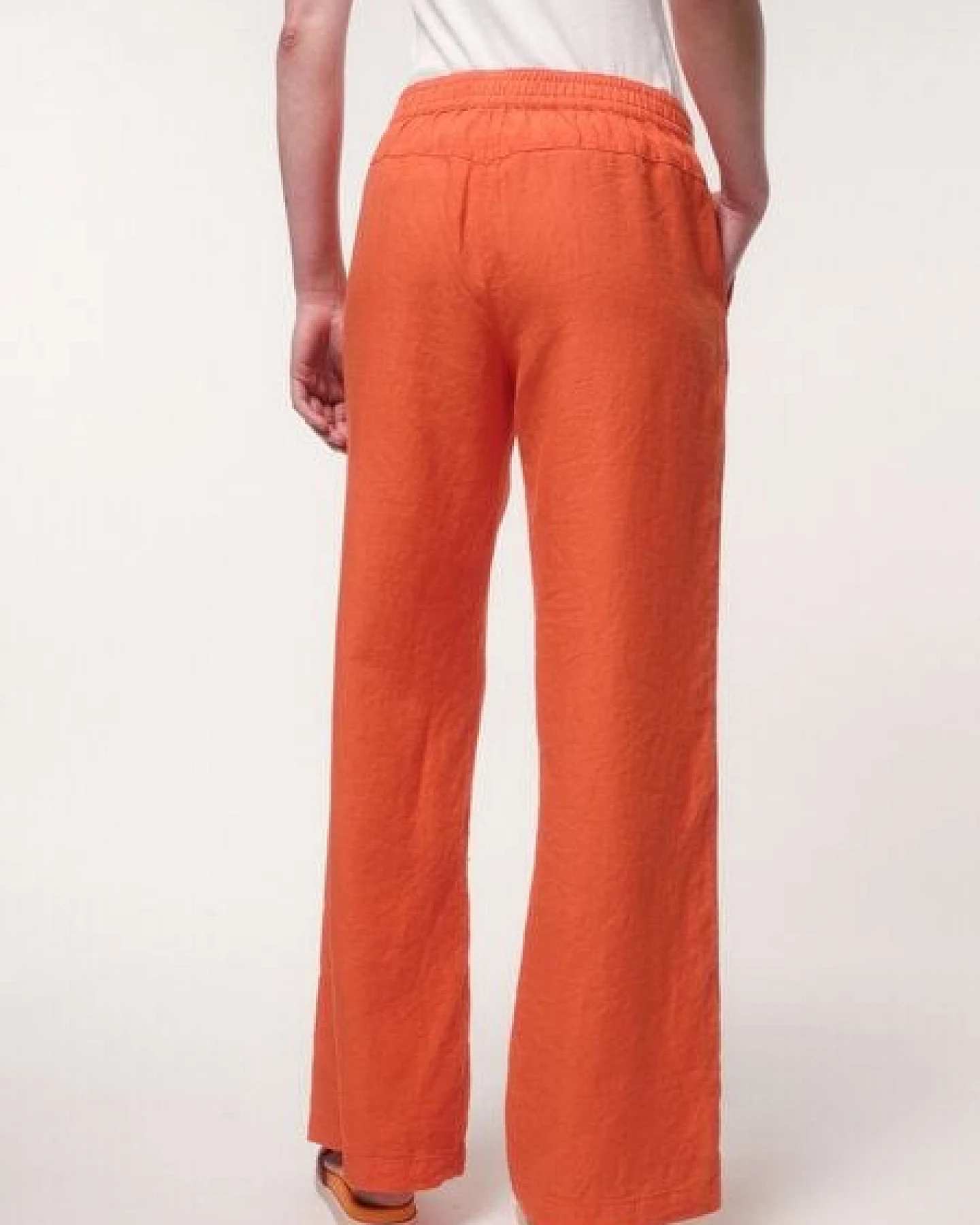 LANIUS Marlenehose aus Bio-Leinen – Ansicht 4