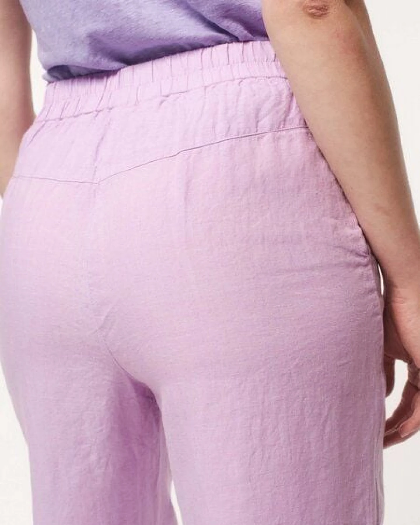 LANIUS Hose aus Bio-Leinen – Ansicht 4
