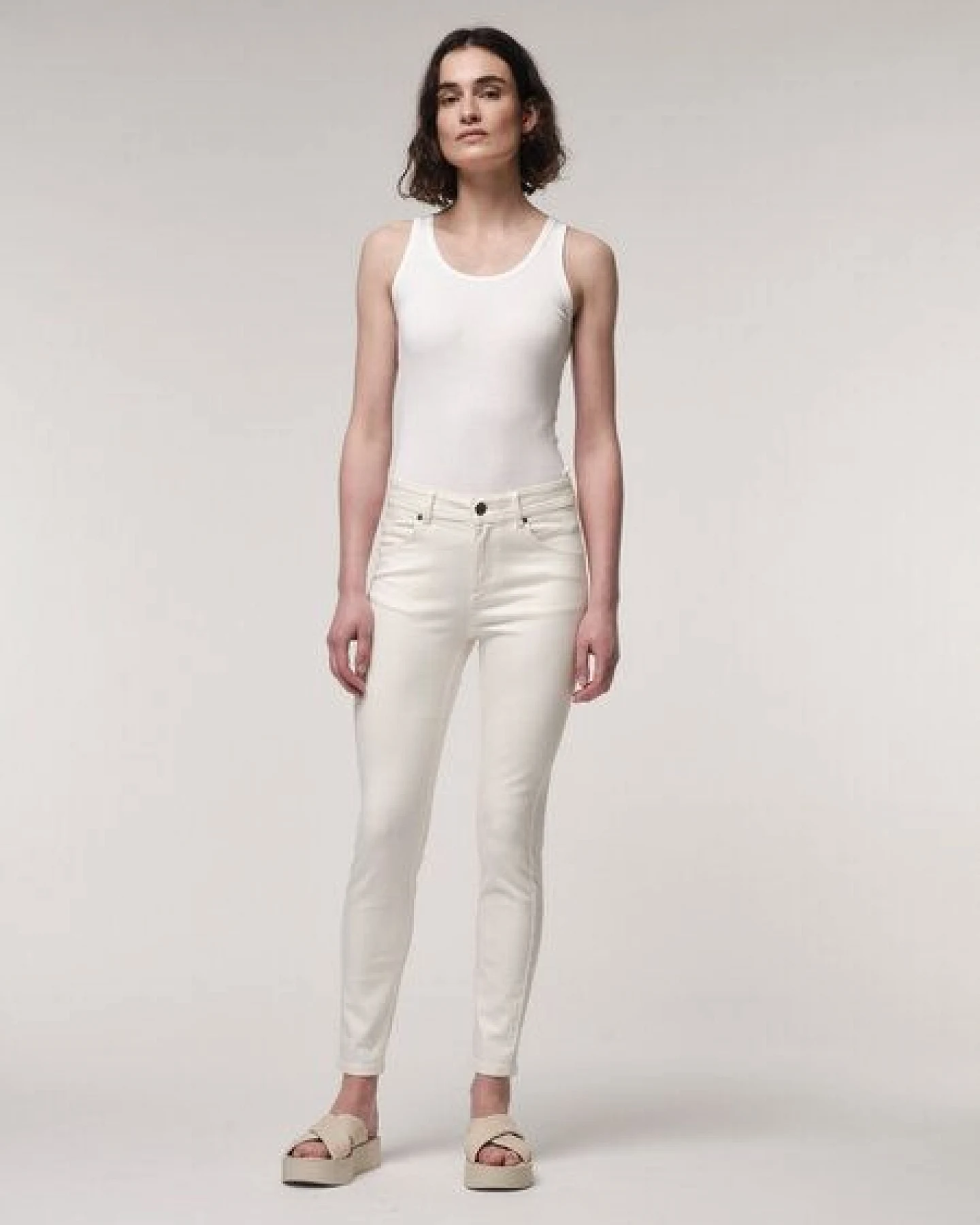 LANIUS High Waist Jeans aus Bio-Baumwolle – Ansicht 2