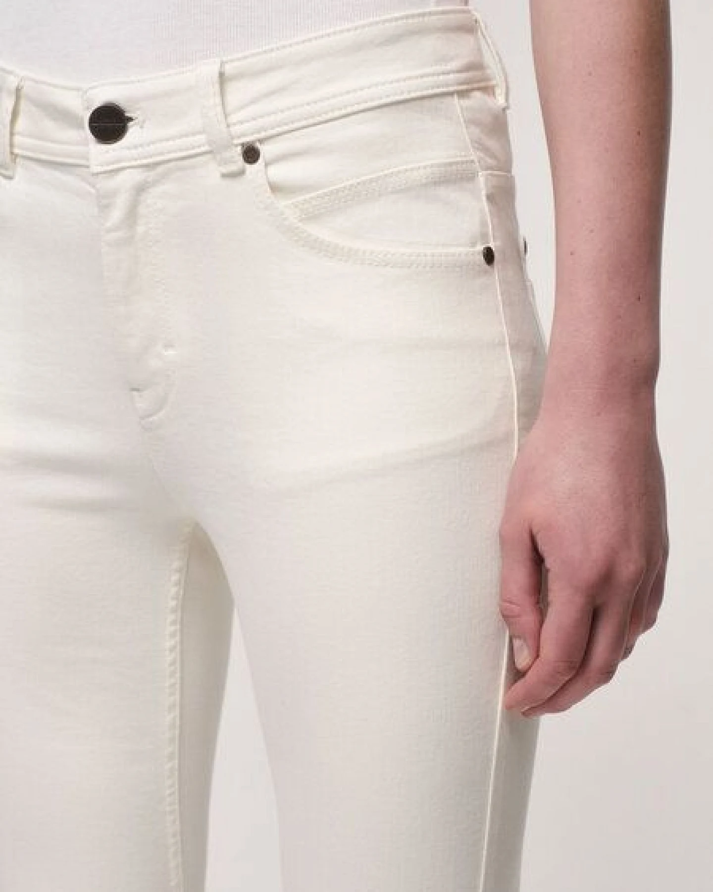 LANIUS High Waist Jeans aus Bio-Baumwolle – Ansicht 3