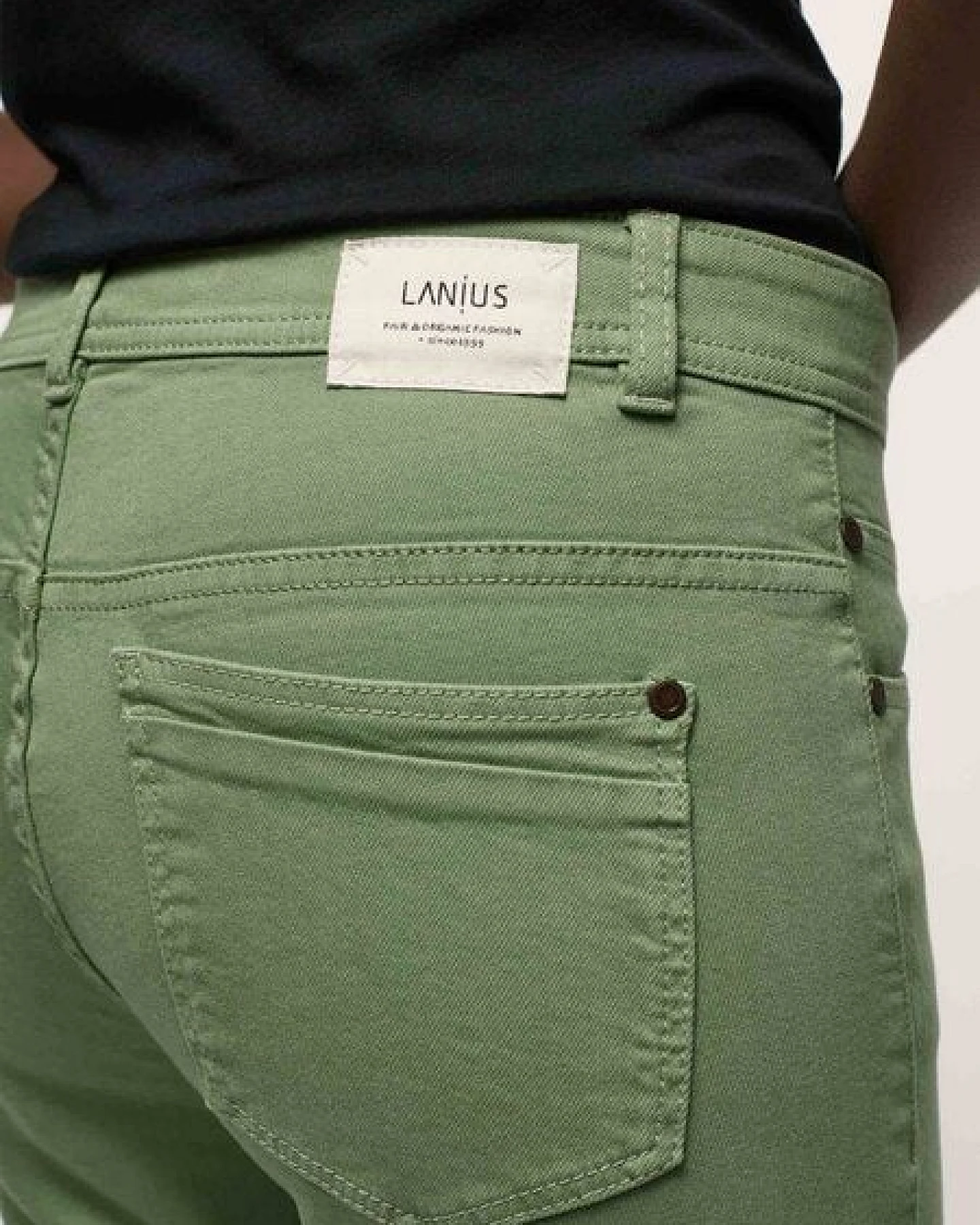 LANIUS High Waist Jeans aus Bio-Baumwolle – Ansicht 4