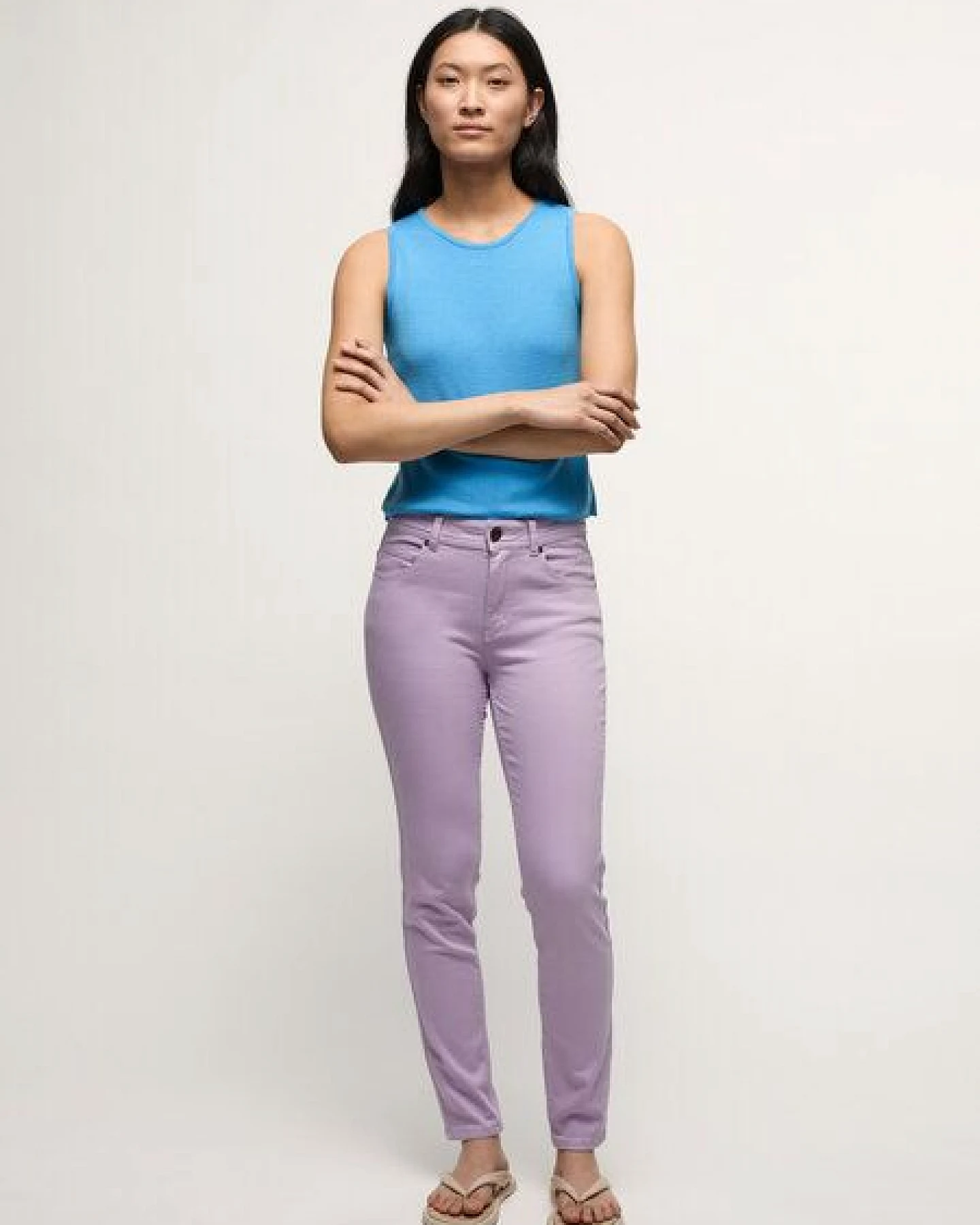 LANIUS High Waist Jeans aus Bio-Baumwolle – Ansicht 2