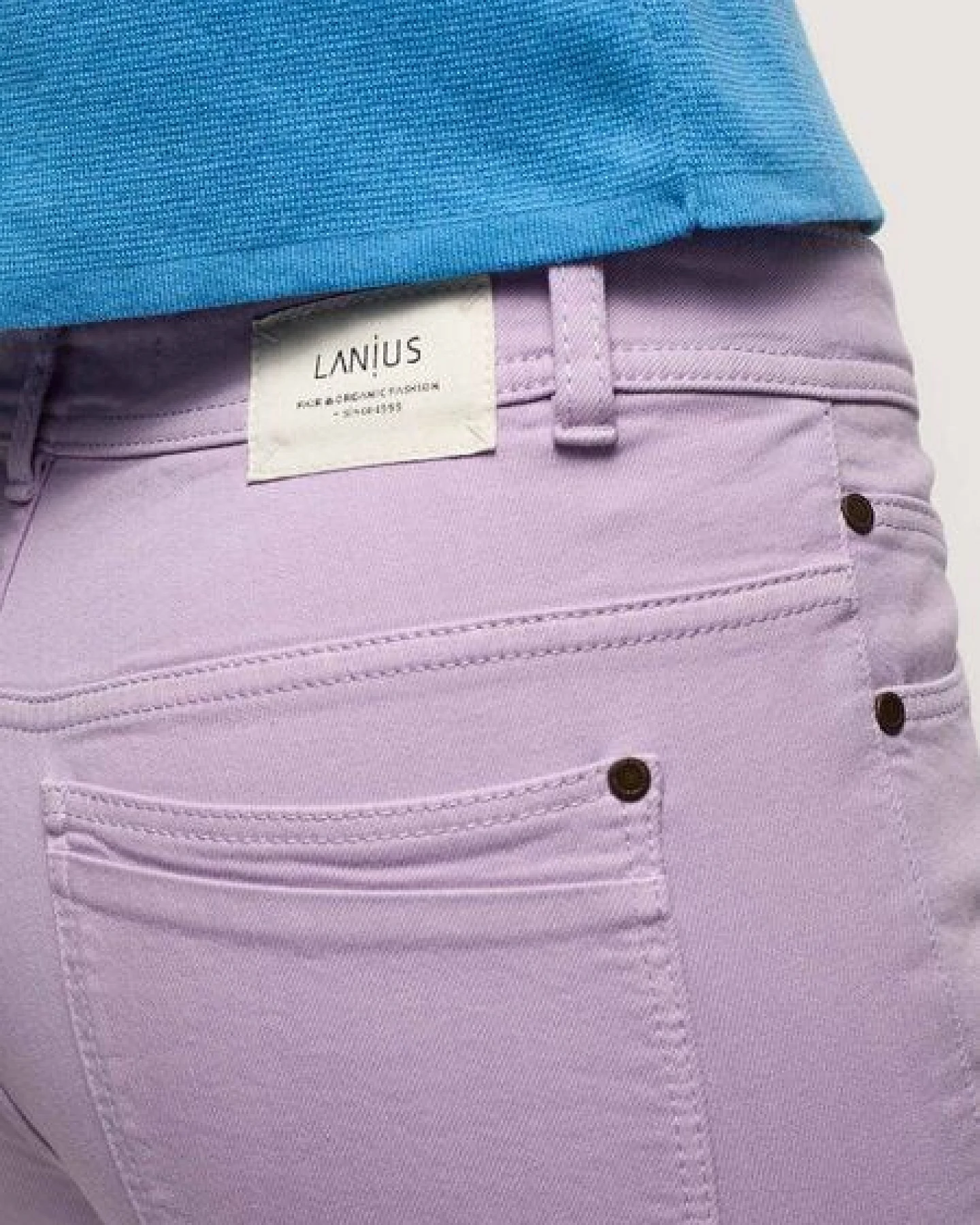 LANIUS High Waist Jeans aus Bio-Baumwolle – Ansicht 4