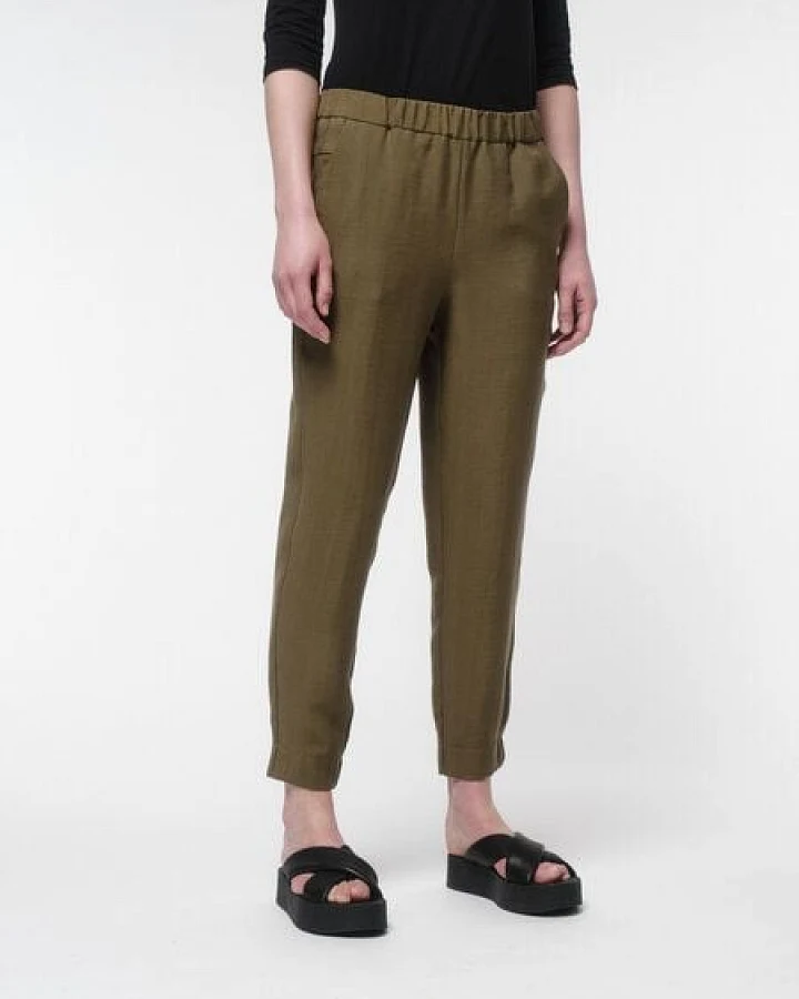 LANIUS Hose mit Gummibund aus TENCEL mit recyceltem Polyester