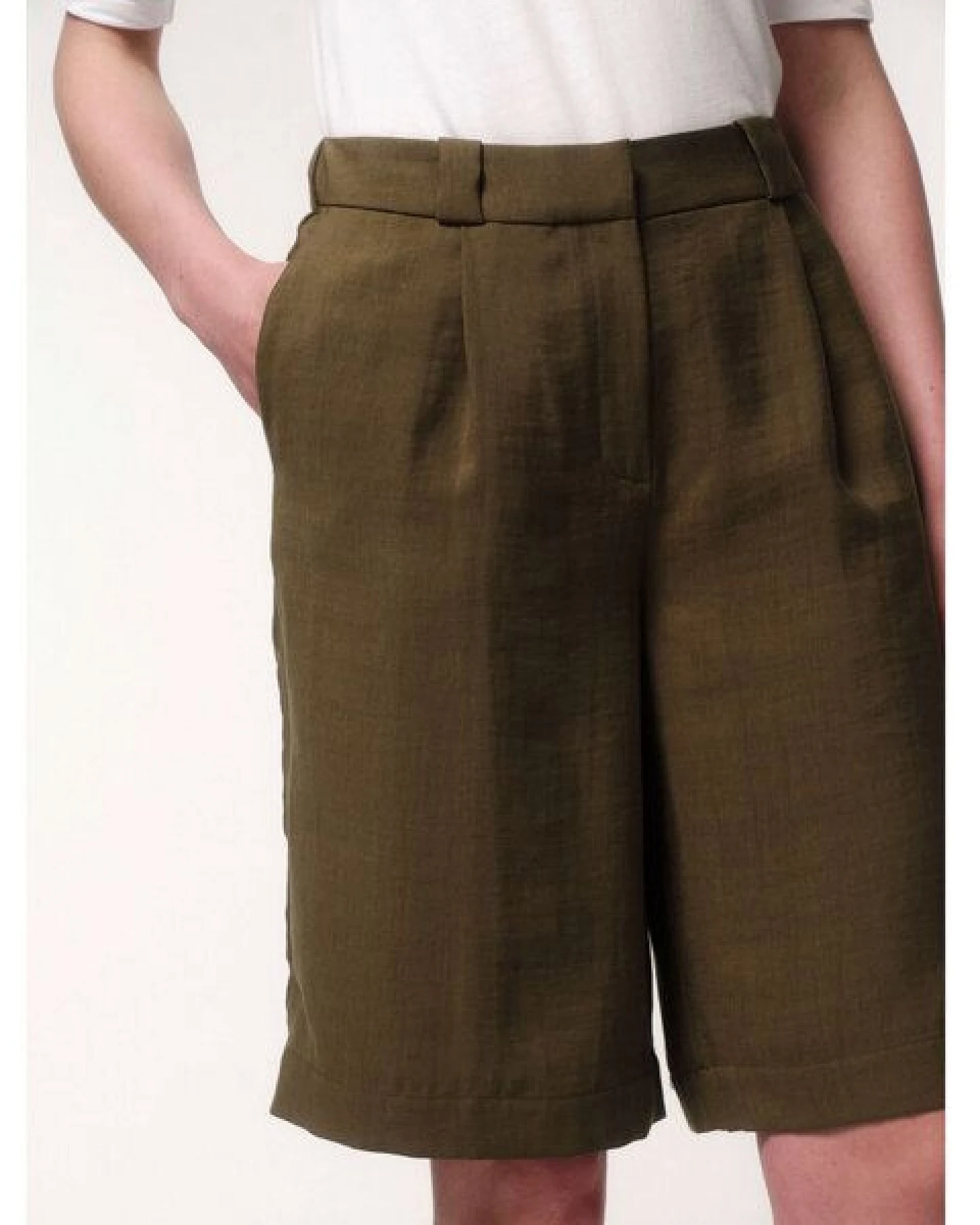 LANIUS Bermuda aus TENCEL mit recyceltem Polyester – Ansicht 2