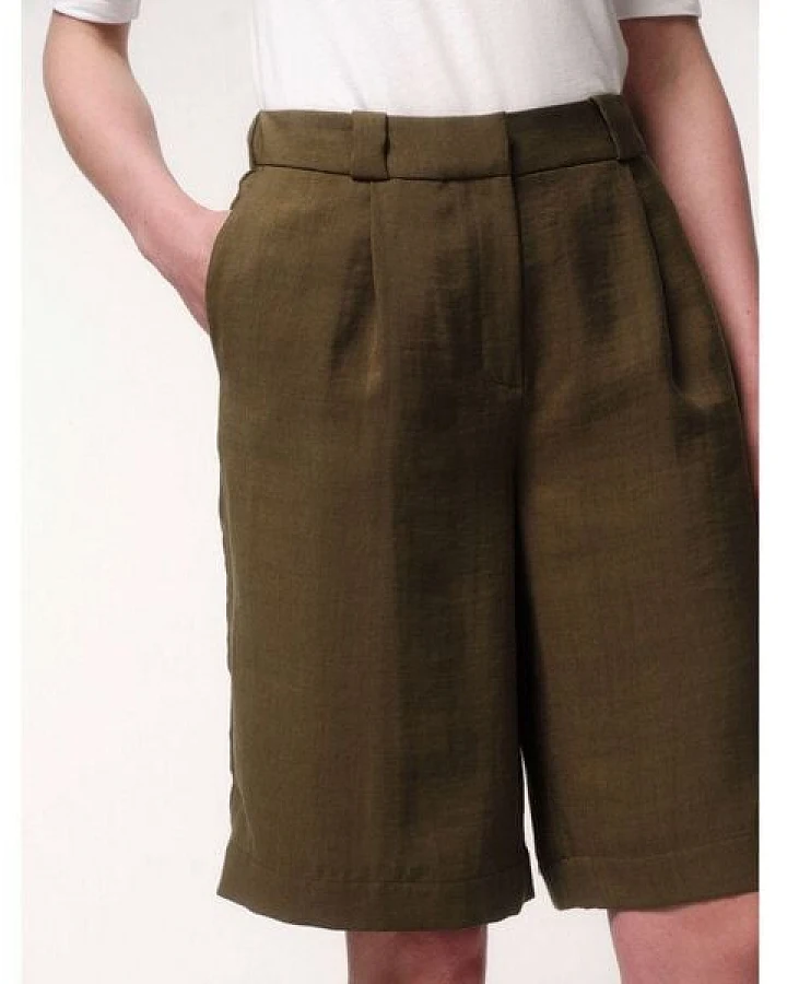 LANIUS Bermuda aus TENCEL mit recyceltem Polyester