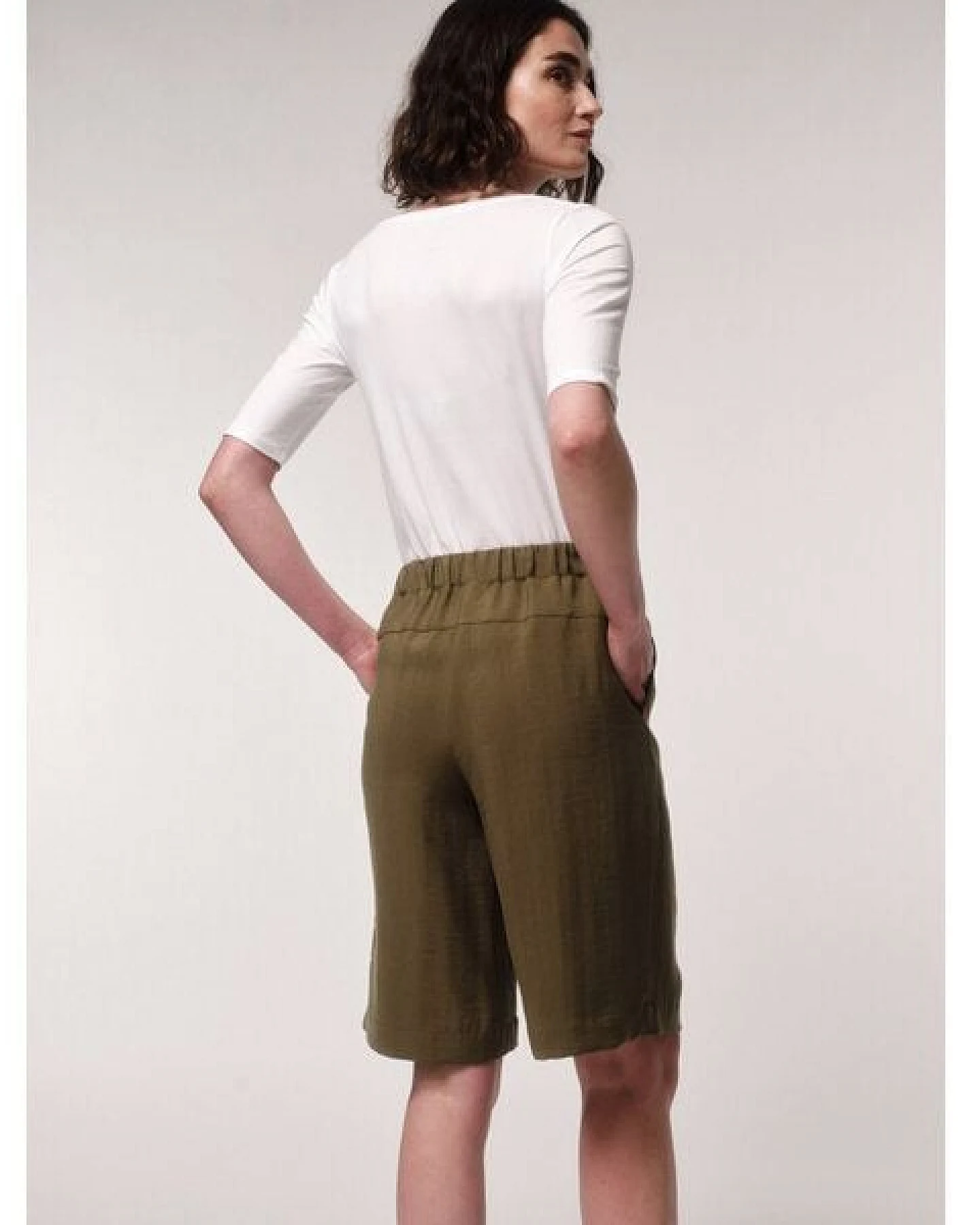 LANIUS Bermuda aus TENCEL mit recyceltem Polyester – Ansicht 4