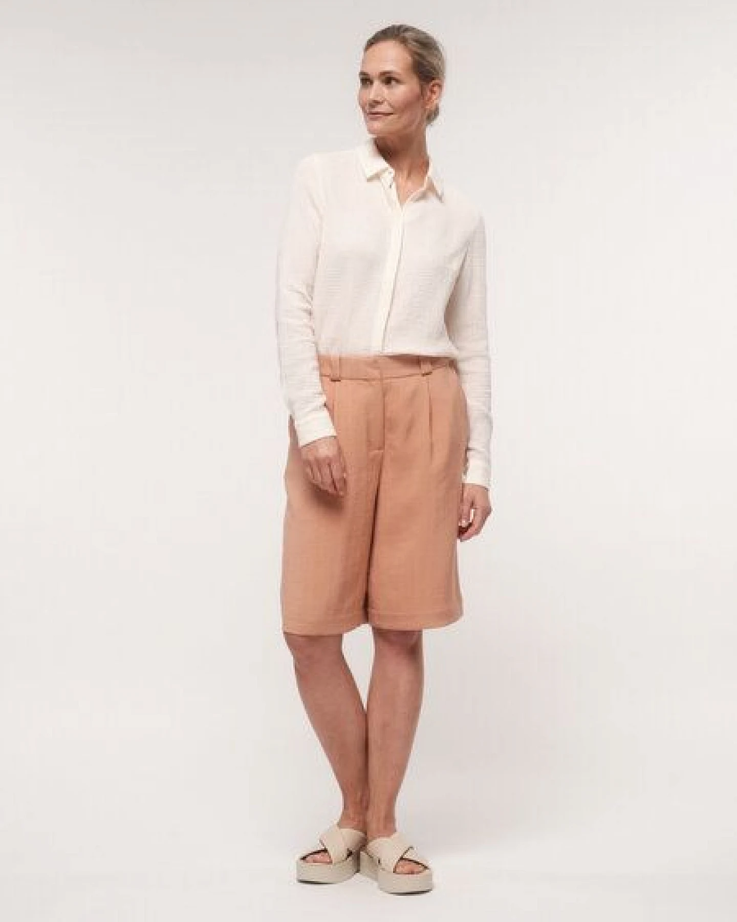LANIUS Bermuda aus TENCEL mit recyceltem Polyester – Ansicht 2