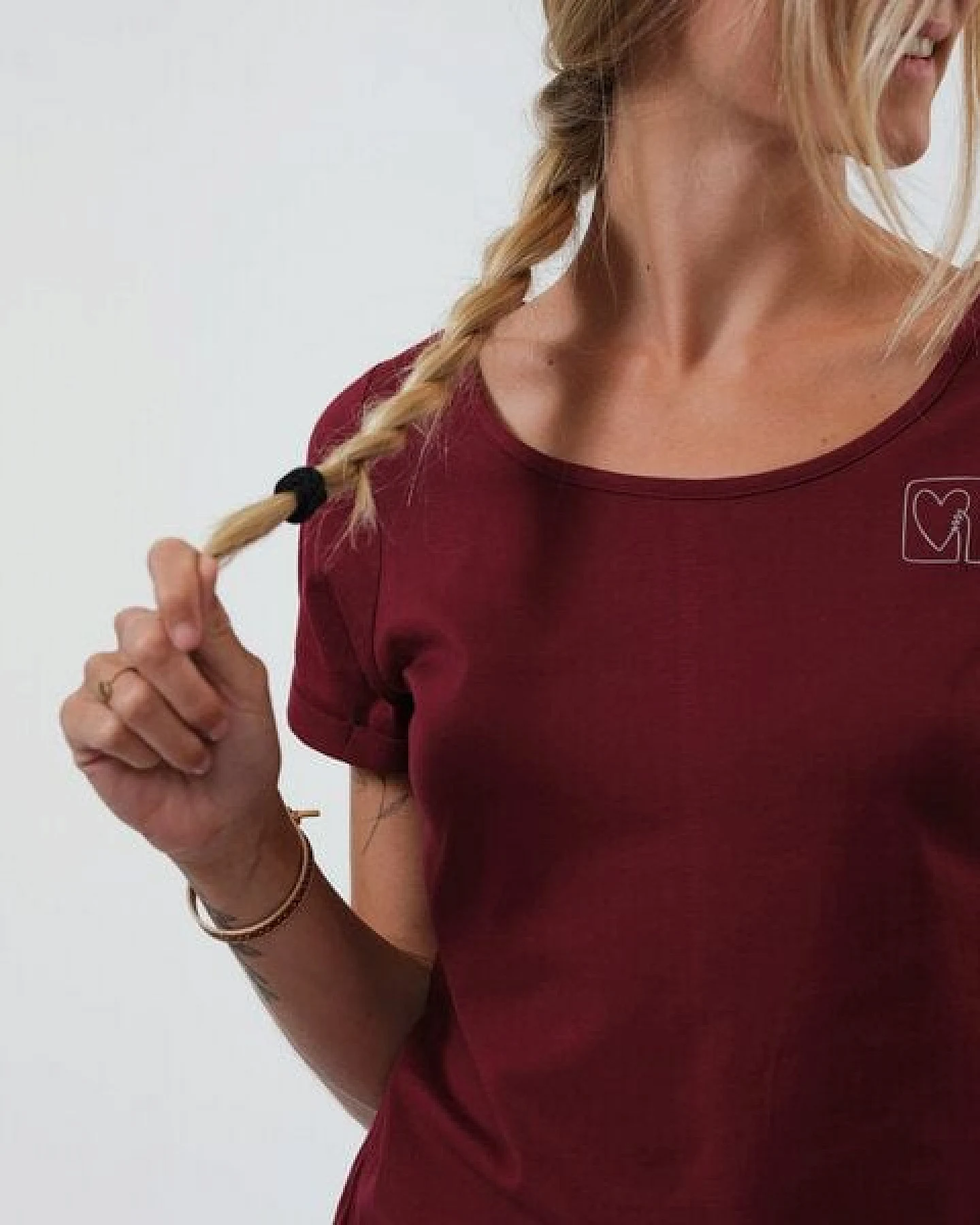 GARY MASH Shirt Taylor Herz aus Biobaumwolle – Ansicht 4