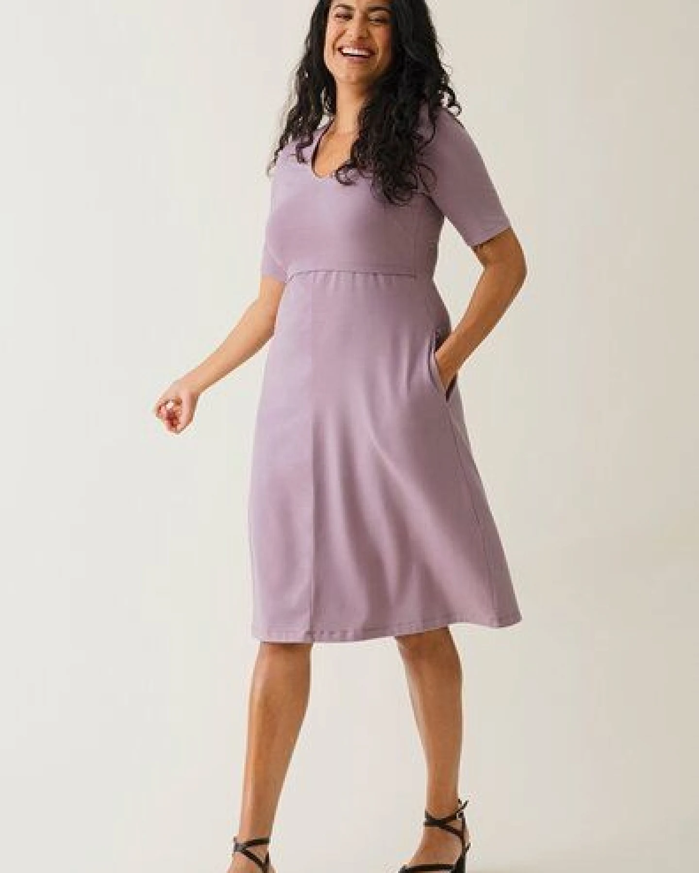 Boob Umstands- und Stillkleid A-Linie – Ansicht 2