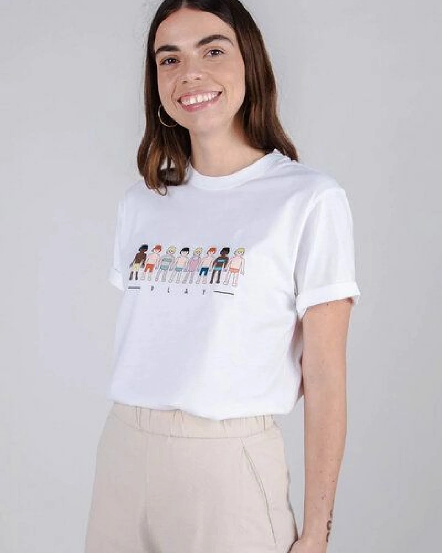 Brava Fabrics T-Shirt Unisex - Playmobil Play T-Shirt - aus Bio-Baumwolle – Ansicht 2