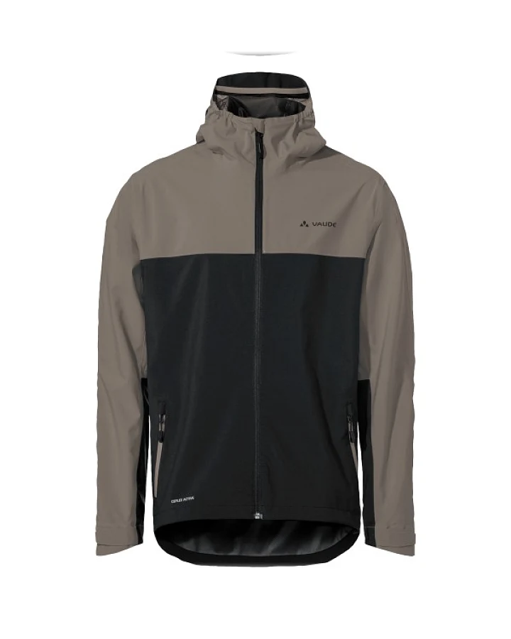 Vaude - Moab Rain Jacket - Fahrradjacke Gr S schwarz/grau