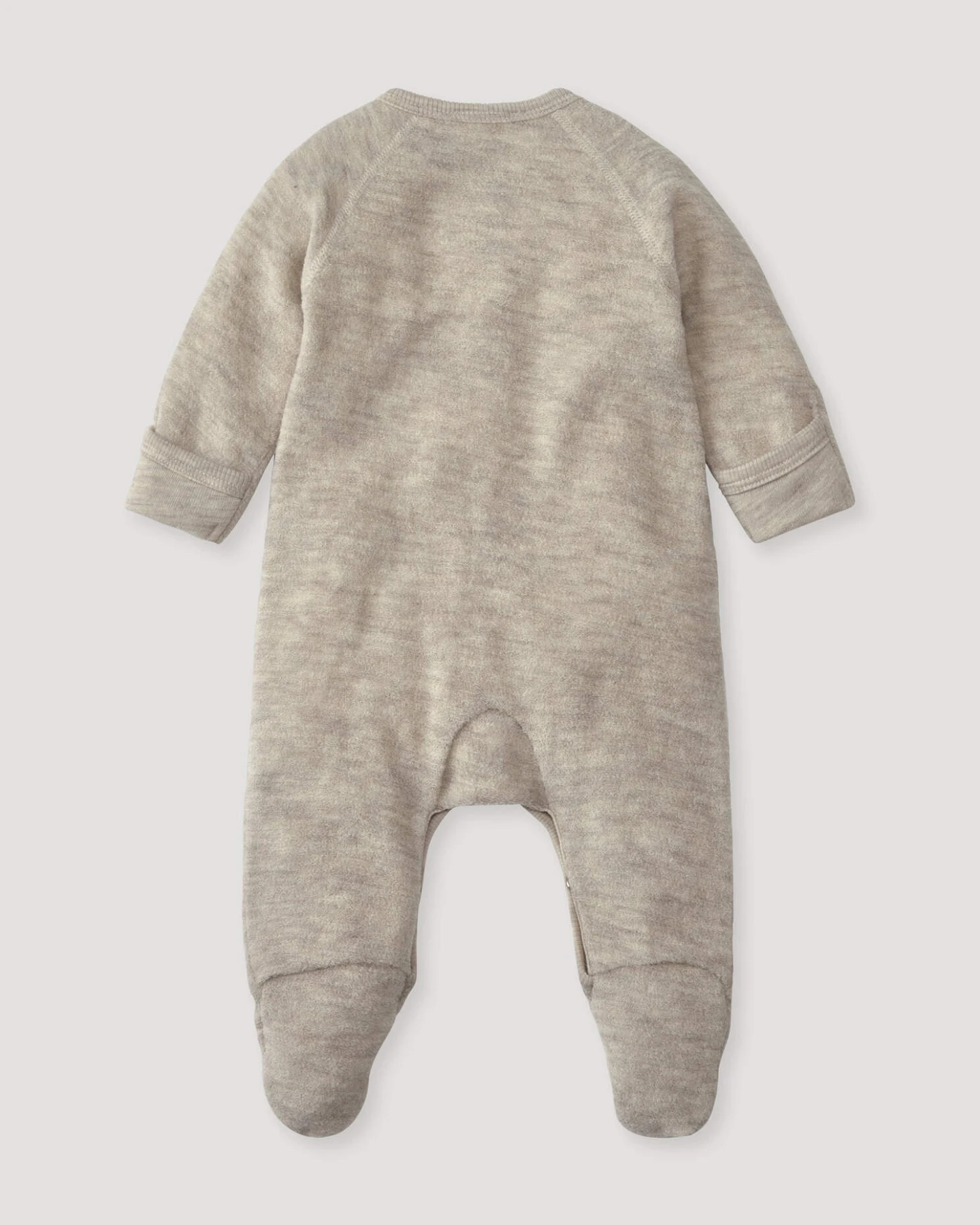 hessnatur Baby Erstlingsausstattung Wollfrottee aus Bio-Merinowolle - beige - Größe 50/56 – Ansicht 3