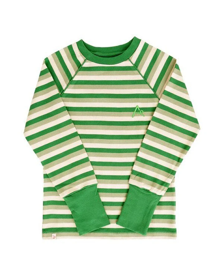 Alba of Denmark Our Favorite Rib Blouse, Retro Stripes