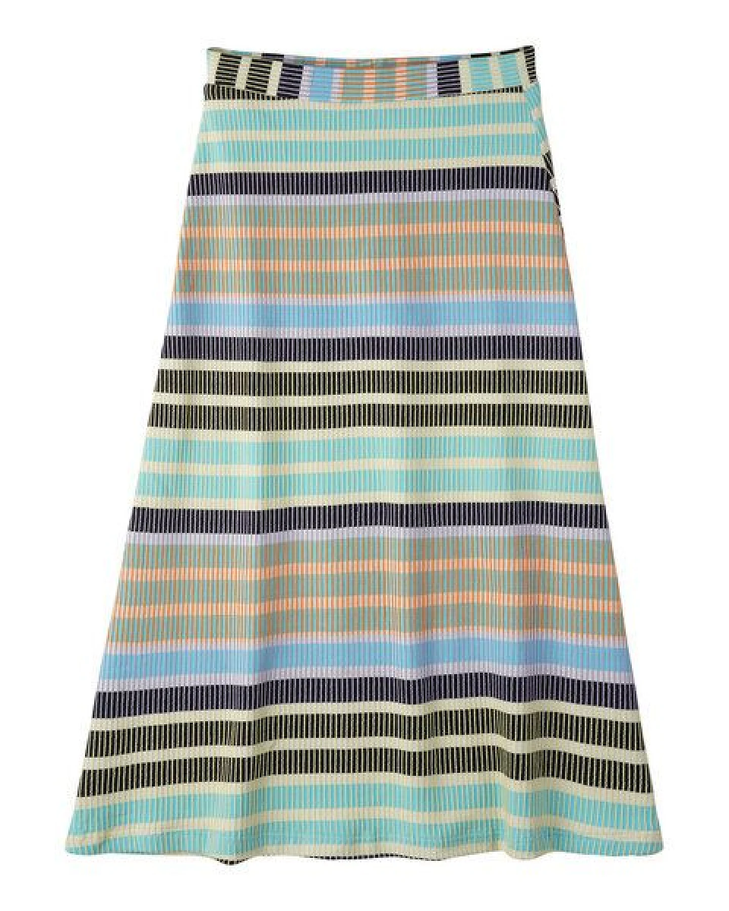 Addition Sustainable Apparel Wadenlanger Rock aus Bio-Baumwolle, Easy Skirt – Ansicht 2