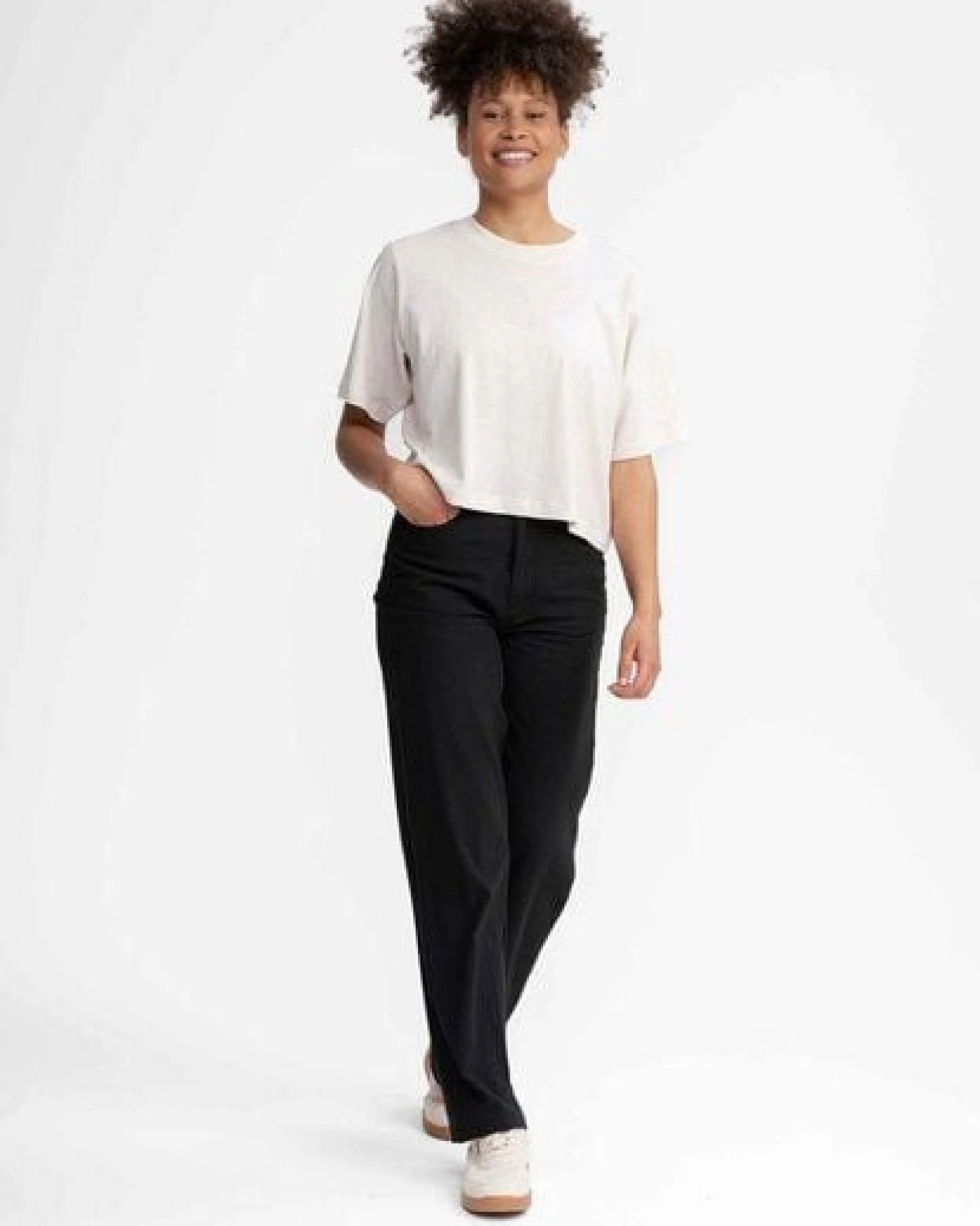 Cropped T-Shirt Style DESNA – Ansicht 4