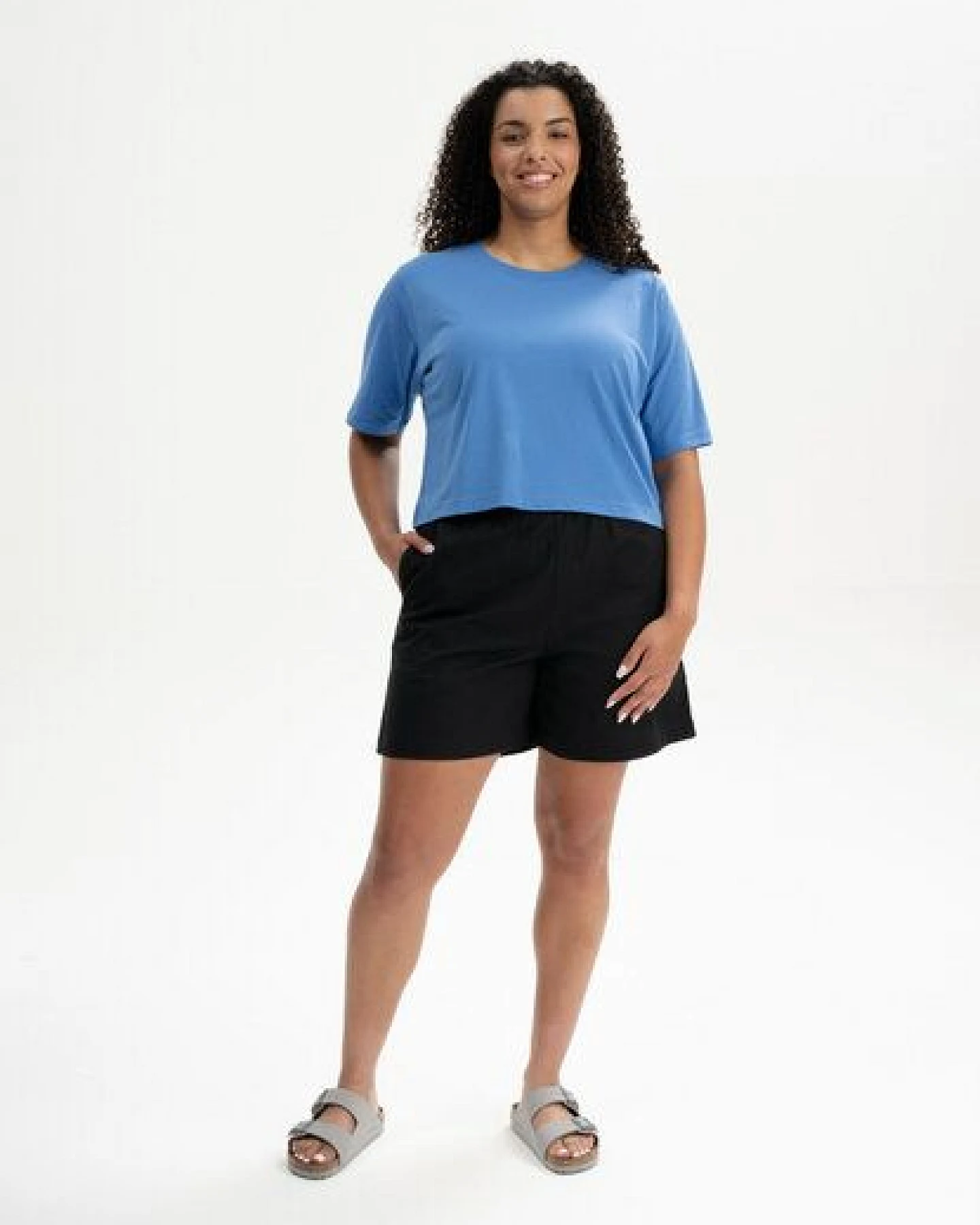 Cropped T-Shirt Style DESNA – Ansicht 2
