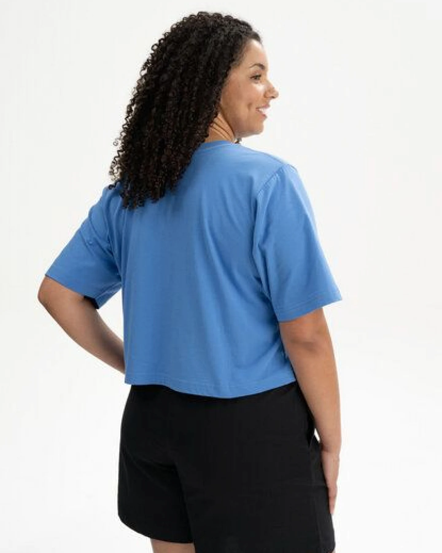 Cropped T-Shirt Style DESNA – Ansicht 3