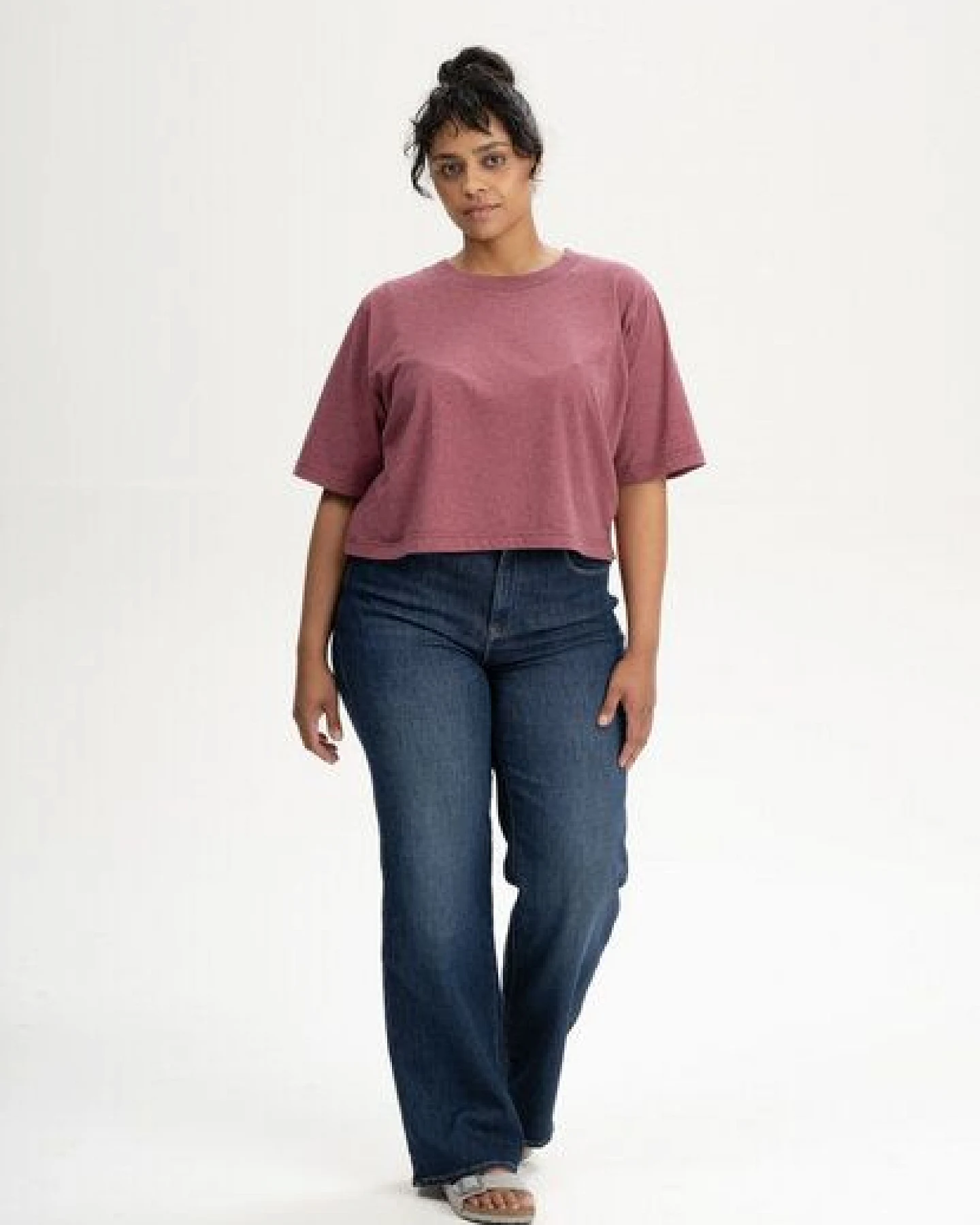 Cropped T-Shirt Style DESNA – Ansicht 3