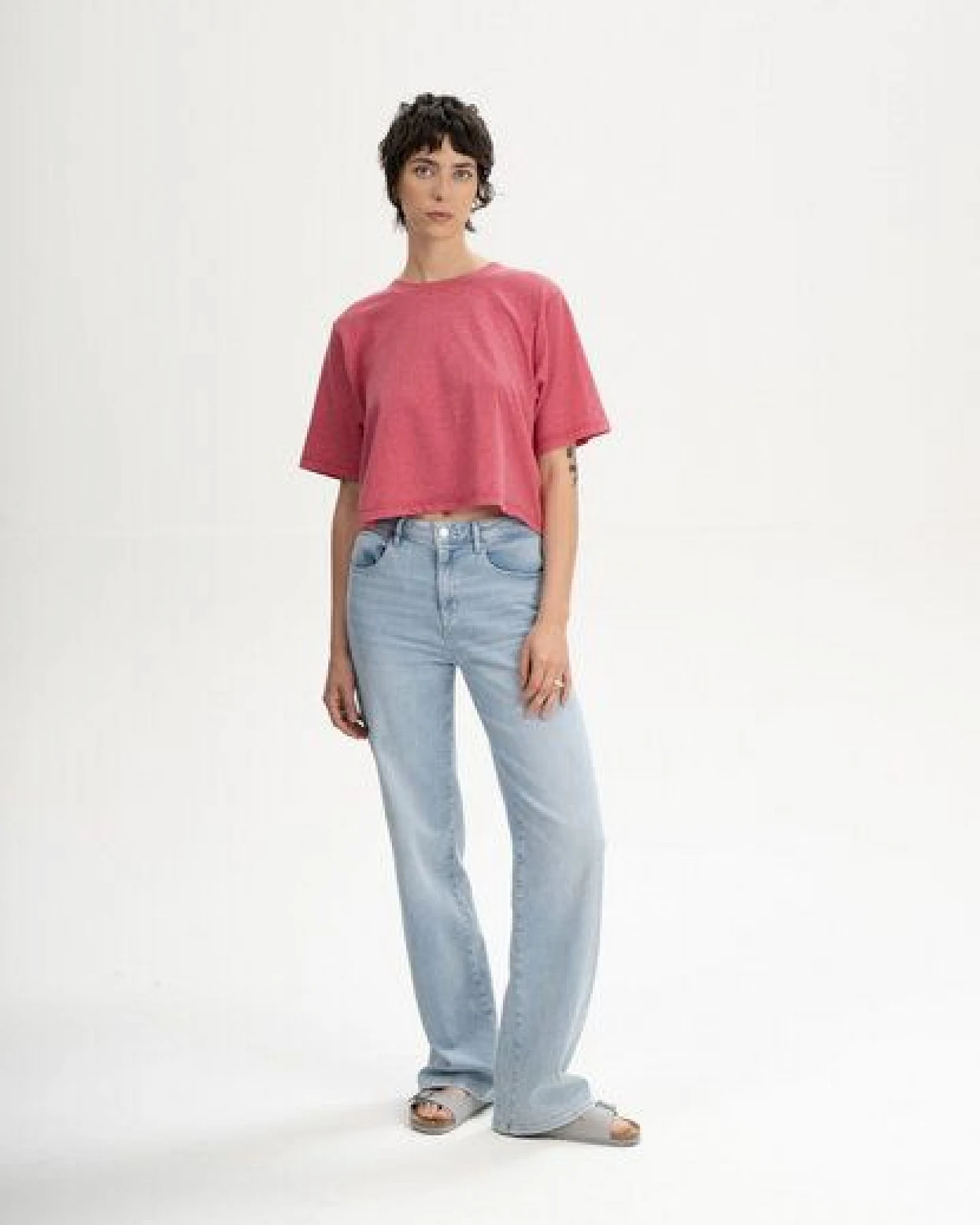 Cropped T-Shirt Style DESNA – Ansicht 3