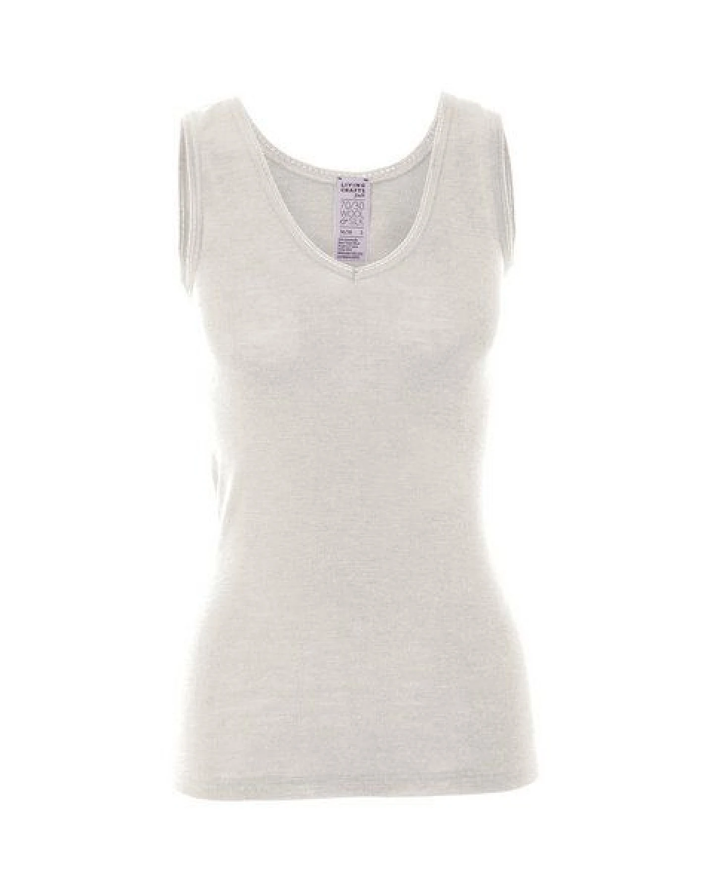 Living Crafts Damen Unterhemd aus Merinowolle - FREYA – Ansicht 4