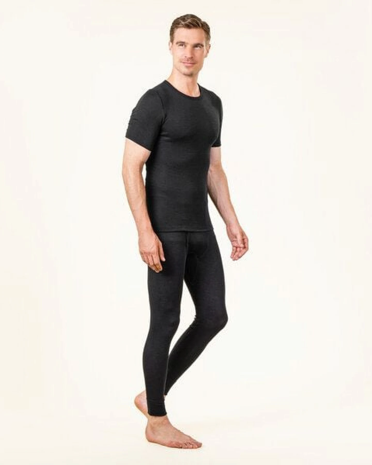 Living Crafts Herren Unterhemd aus Wolle – Ansicht 3