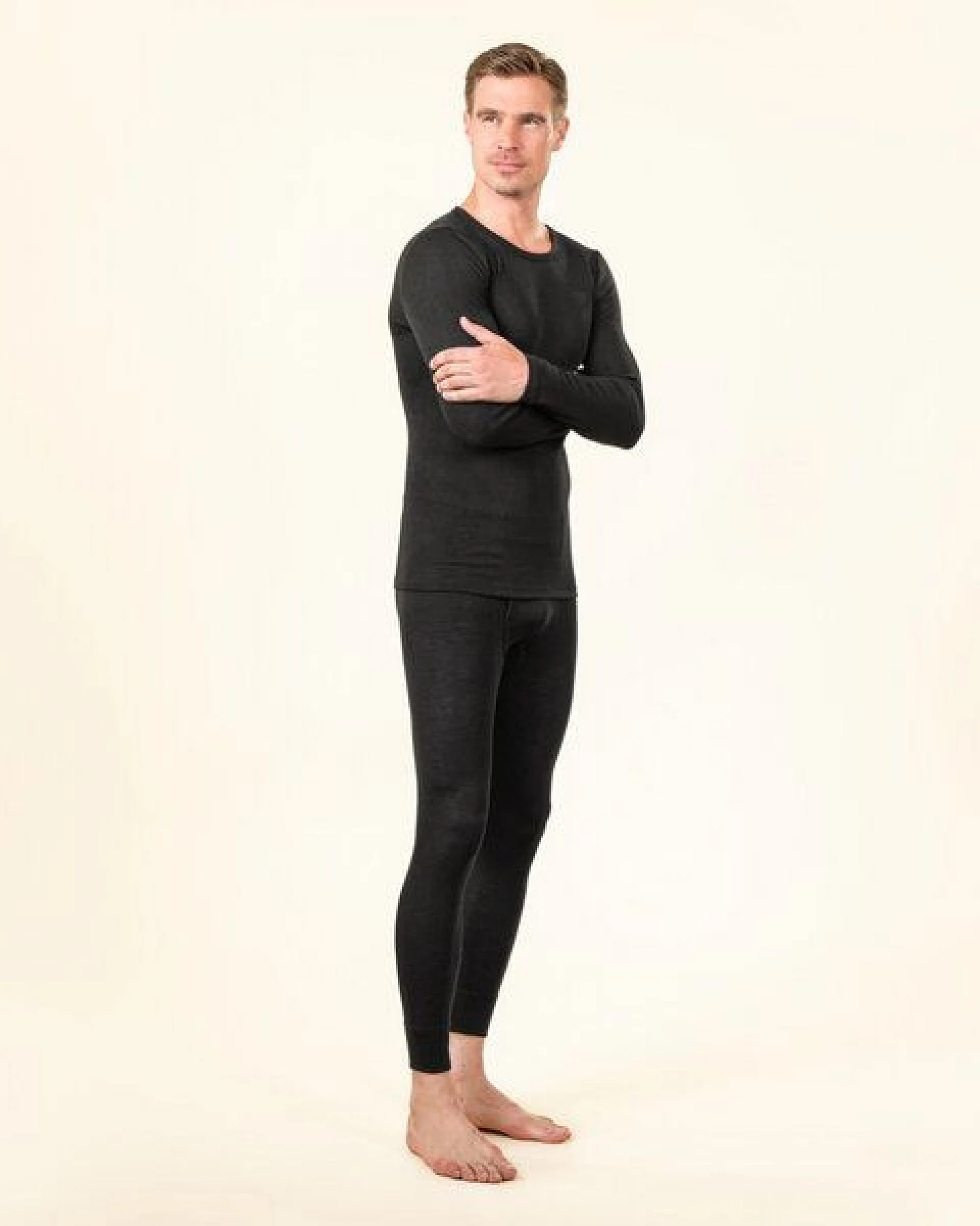 Living Crafts Herren Langarm-Unterhemd - HARVEY – Ansicht 2