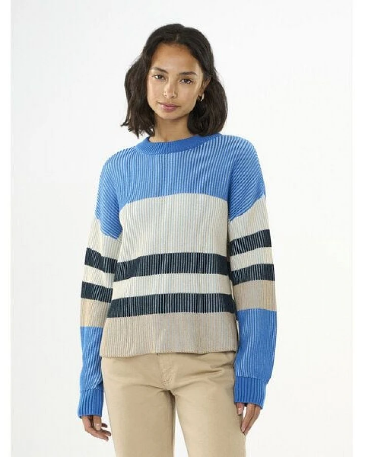 KnowledgeCotton Apparel Strickpullover aus Bio-Baumwolle und Modal