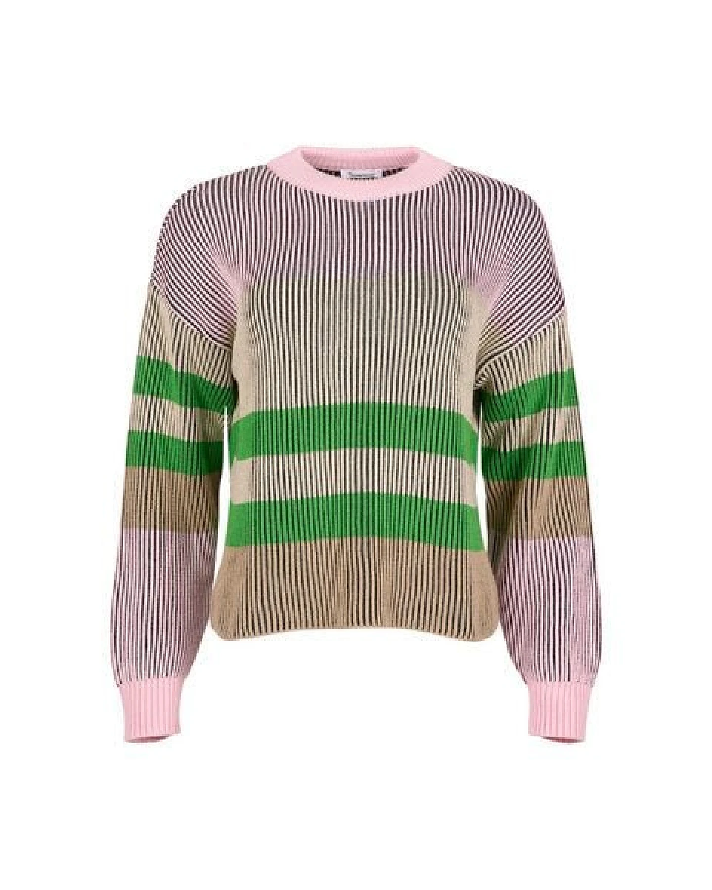 KnowledgeCotton Apparel Strickpullover aus Bio-Baumwolle und Modal – Ansicht 4