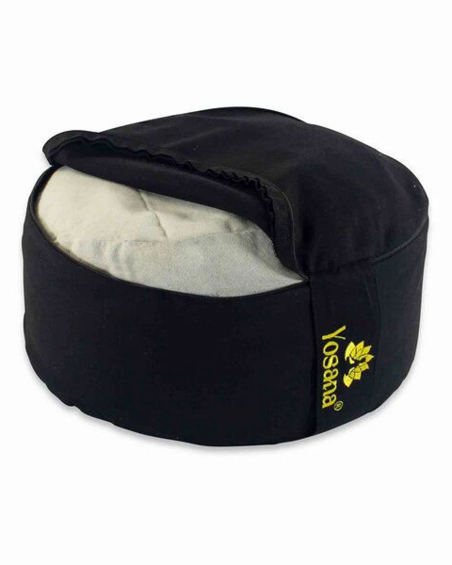 Yosana Yogakissen XL, 35cm rund, Meditationskissen mit Deutscher Bio-Dinkelspelzen Füllung – Ansicht 4