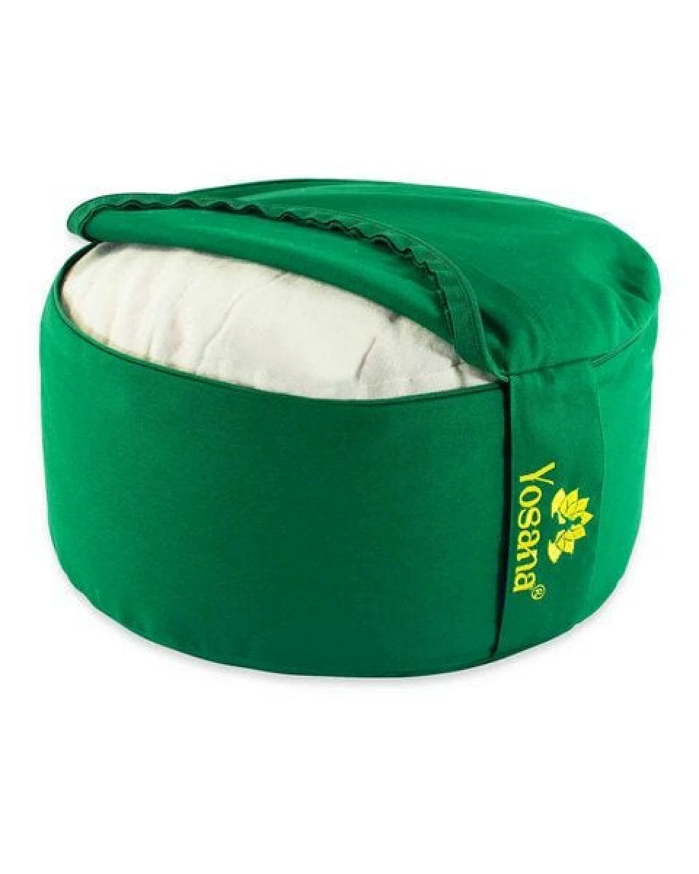 Yosana Yogakissen XL, 35cm rund, Meditationskissen mit Deutscher Bio-Dinkelspelzen Füllung – Ansicht 4