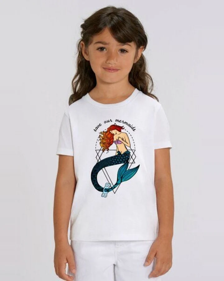 Zeachild Mermaid Shirt Kids