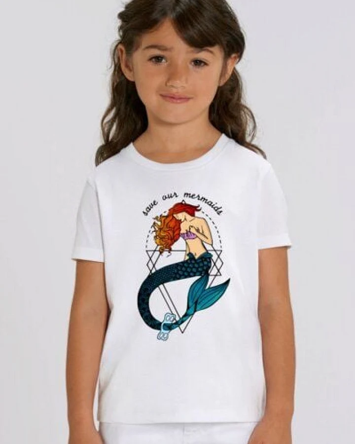 Zeachild Mermaid Shirt Kids