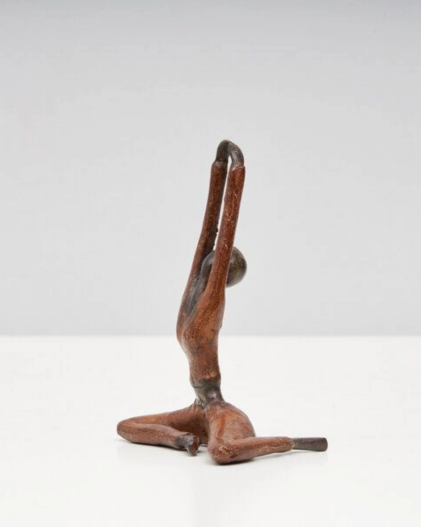 Moogoo Creative Africa Bronze-Skulptur Yoga "Barbara" – Ansicht 2