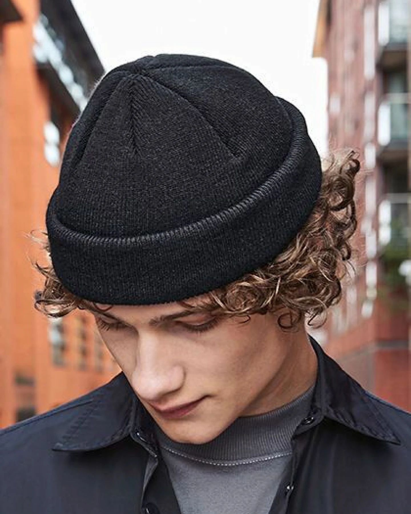 Beechfield Damen / Herren Fleece Docker Beanie Mütze – Ansicht 2
