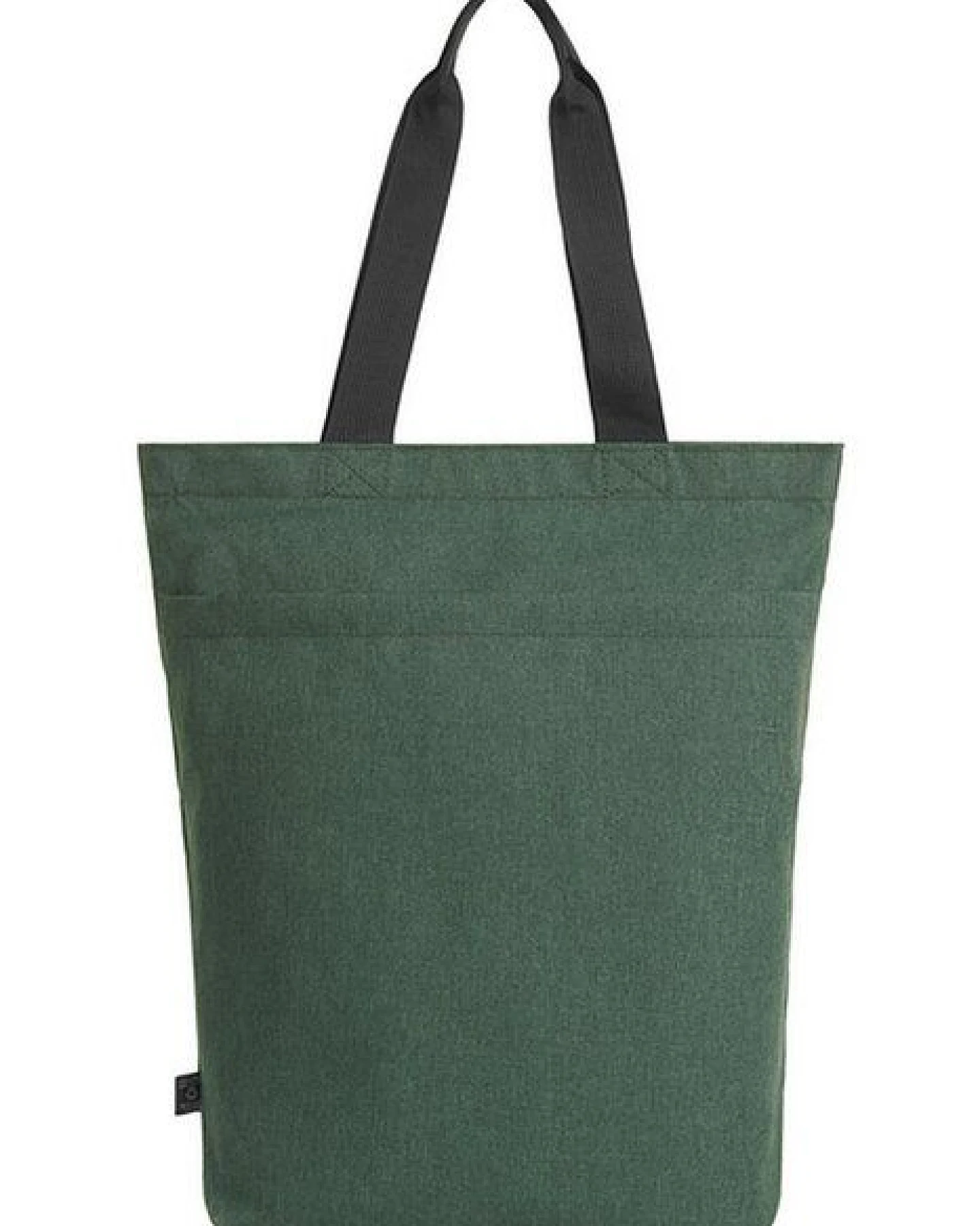 Halfar Einkaufstasche mit Boden und Vortasche mit Reißverschluss Recyceltes Polyester – Ansicht 3
