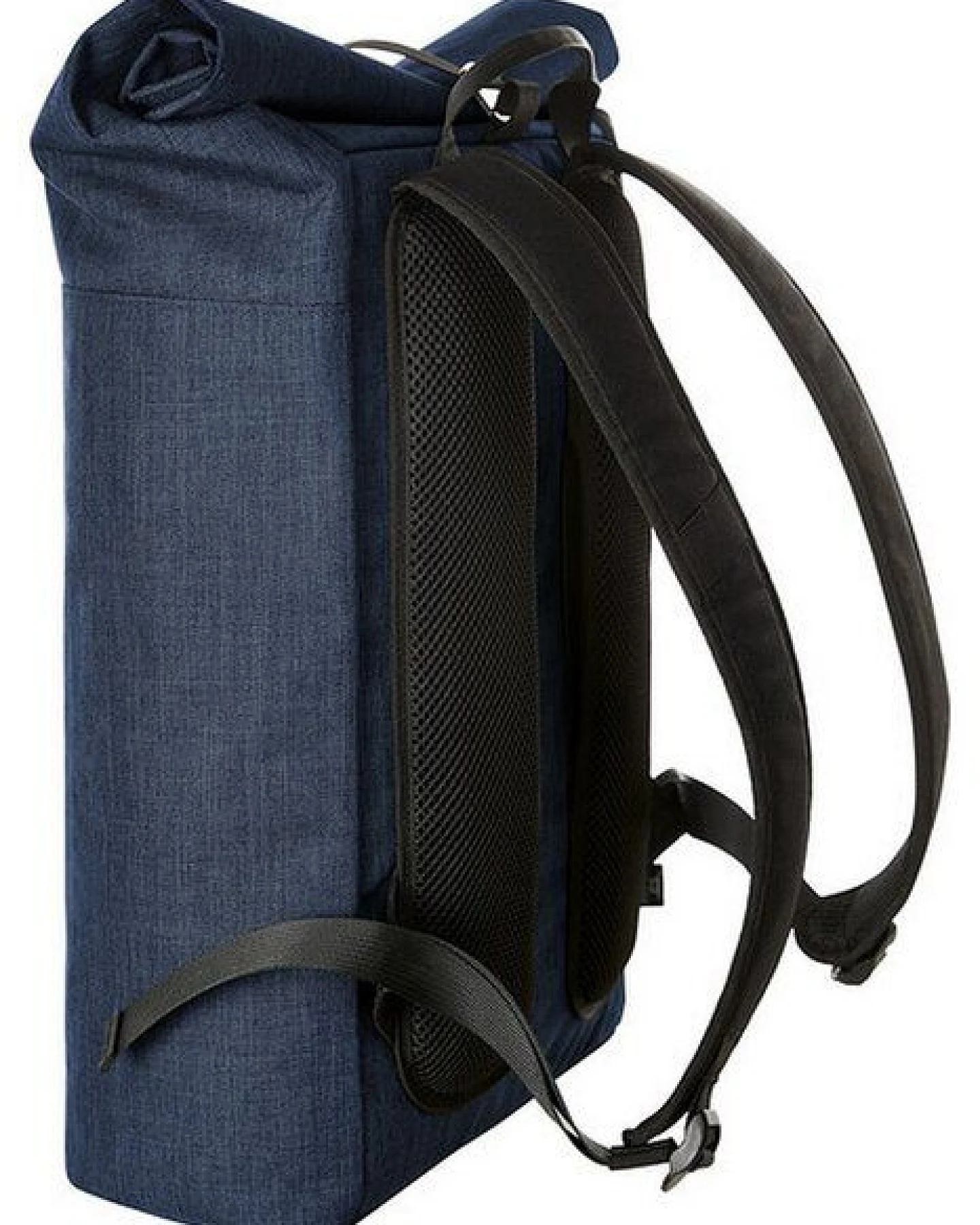 Recycelter Laptop - Rucksack Backpack Rolltop von Halfar – Ansicht 2