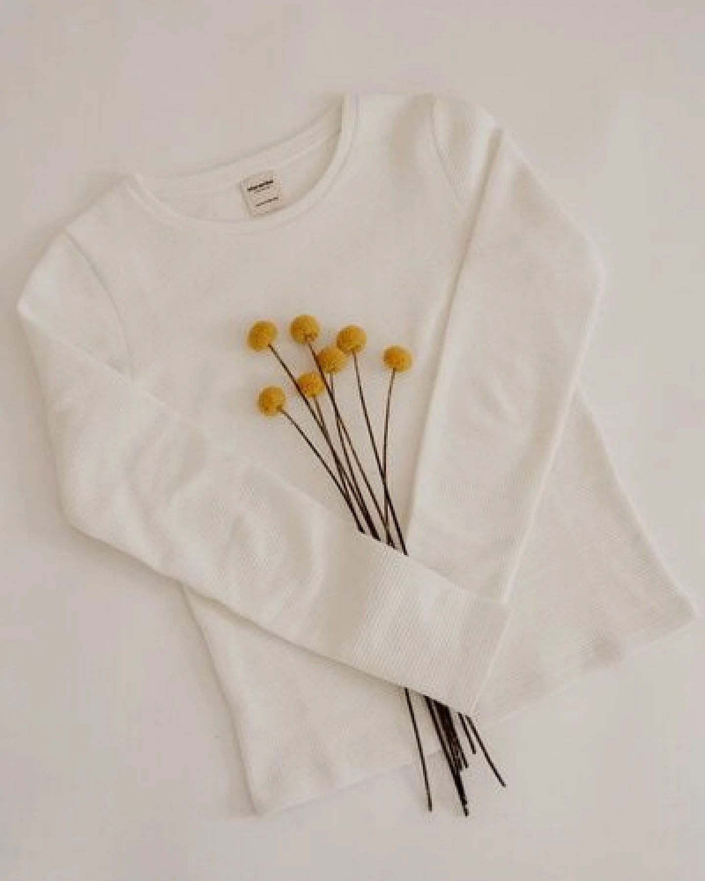 Marenika Waffel Rundhals Longsleeve Emily – Ansicht 4