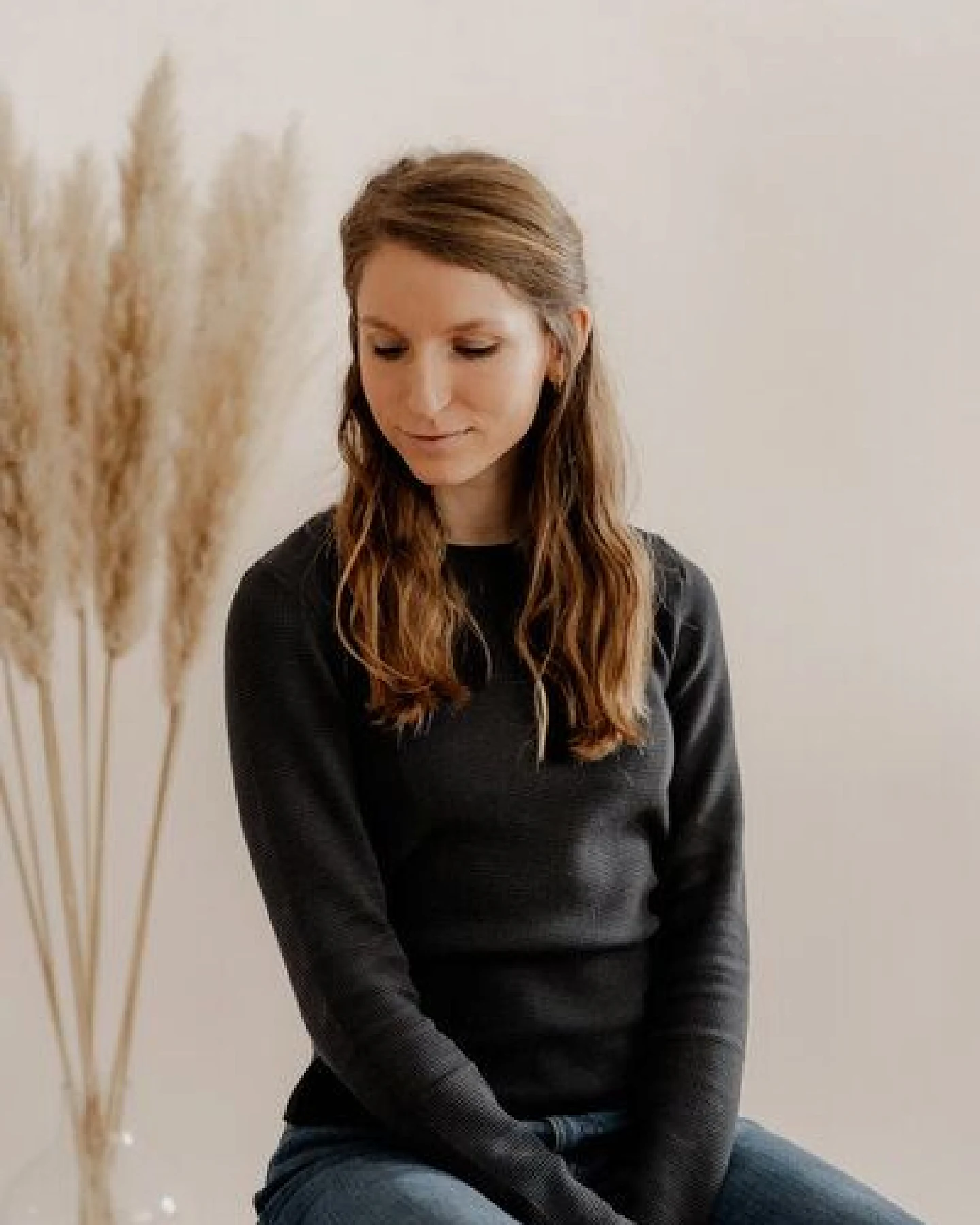 Marenika Waffel Rundhals Longsleeve Emily – Ansicht 3