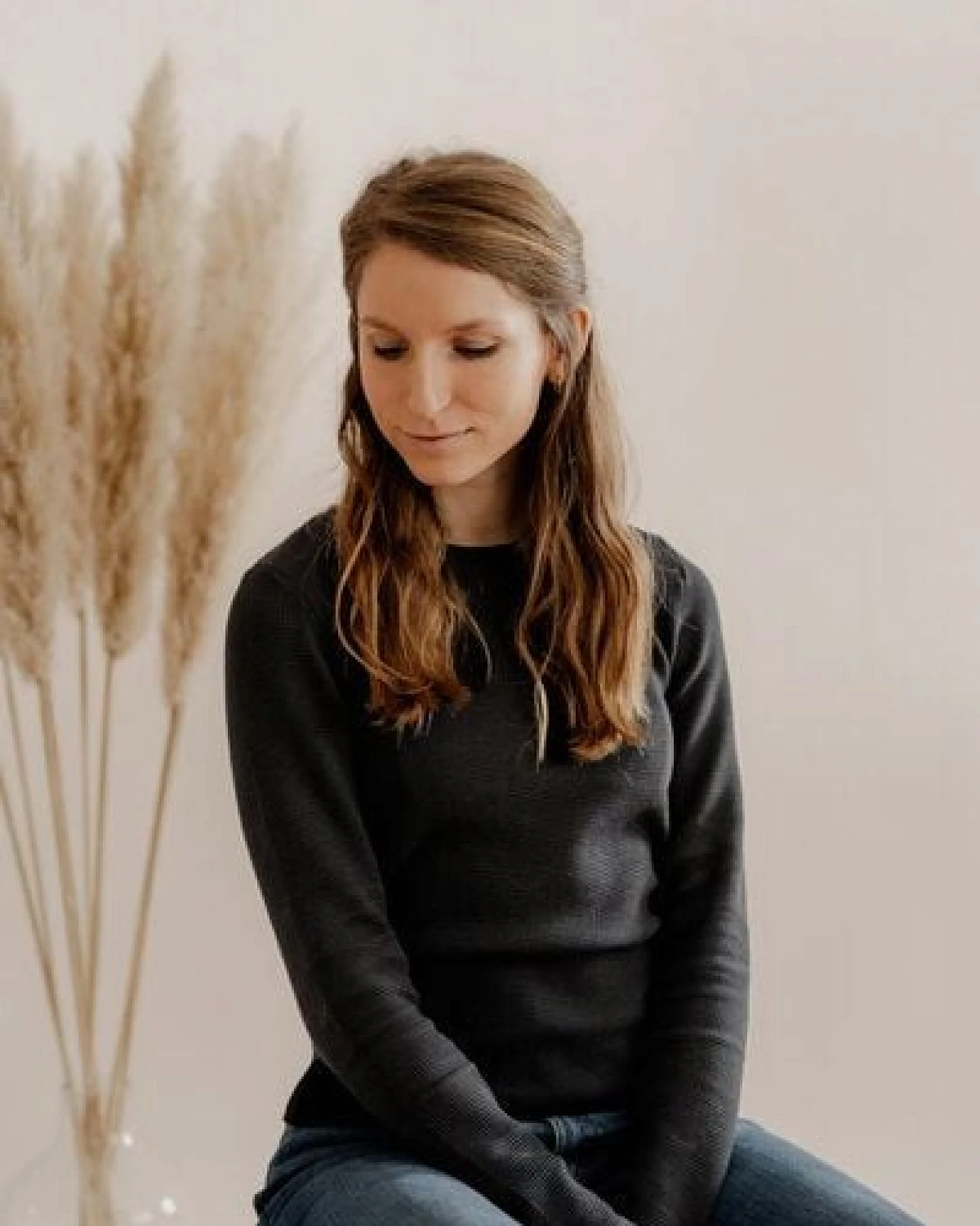 Marenika Waffel Rundhals Longsleeve Emily – Ansicht 3