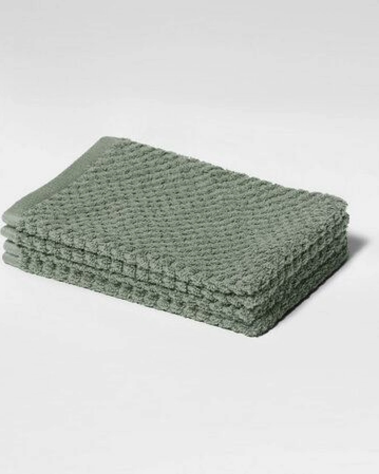 Yumeko Waschlappen Dots 15x22 - 4 Stk. aus Bio-Baumwolle – Ansicht 2