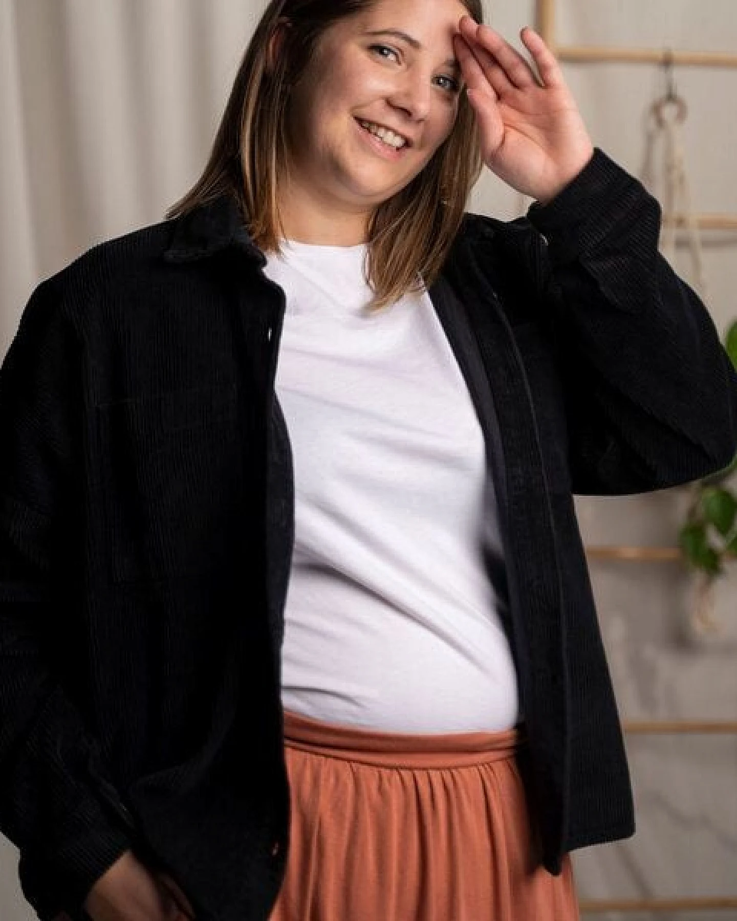 Vresh Clothing Vani - Cord Hemd aus Biobaumwolle – Ansicht 4